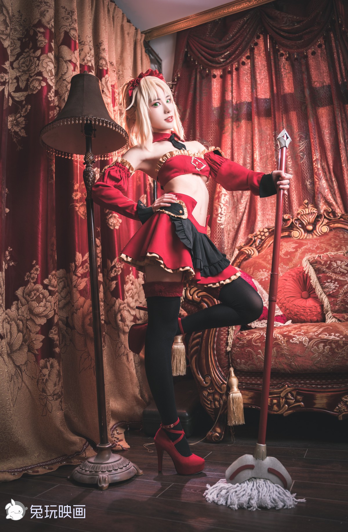 Cosplay 兔玩映画 小莫女仆 25