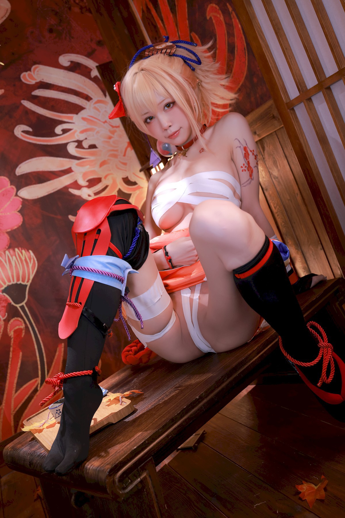 水淼aqua Cosplay 宵宫 Vol.01 24