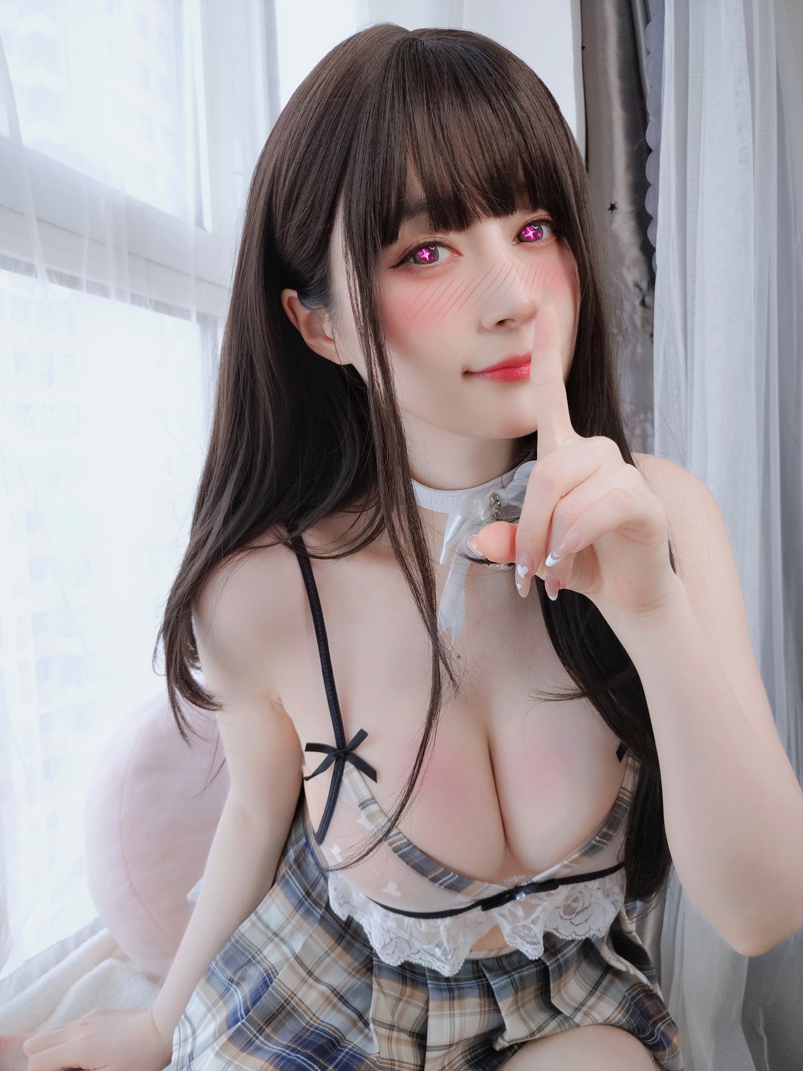 小姐姐白银 - 透明制服 25