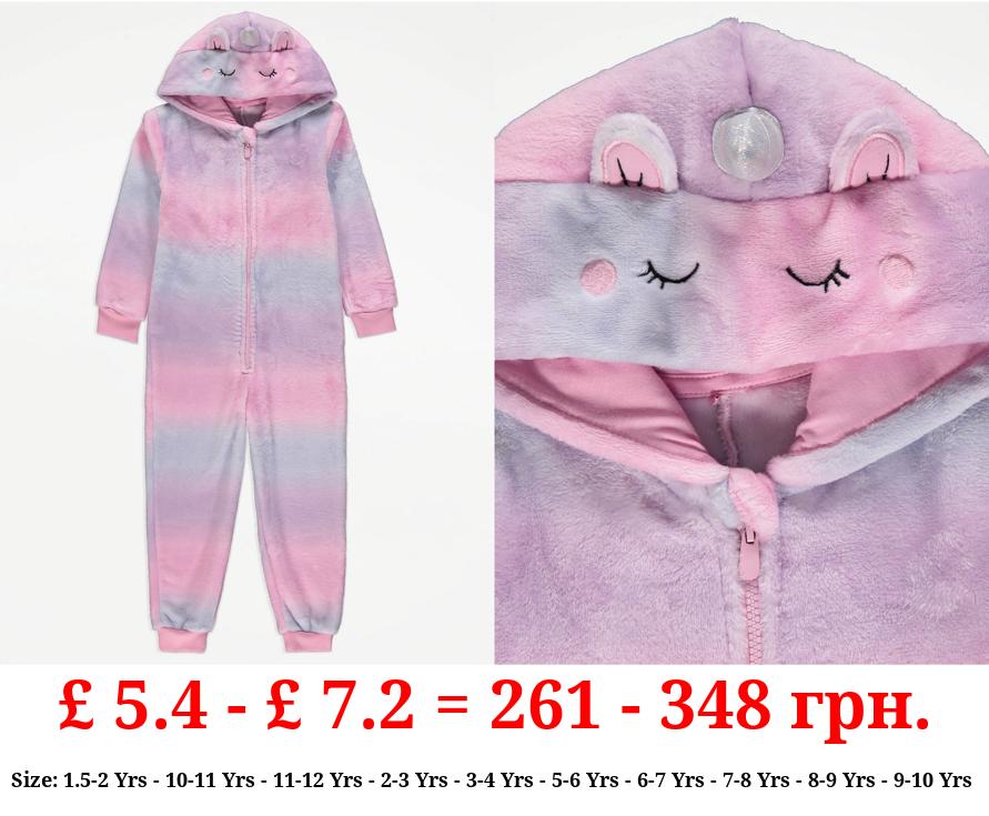 Pastel Ombre Soft Touch Unicorn Onesie