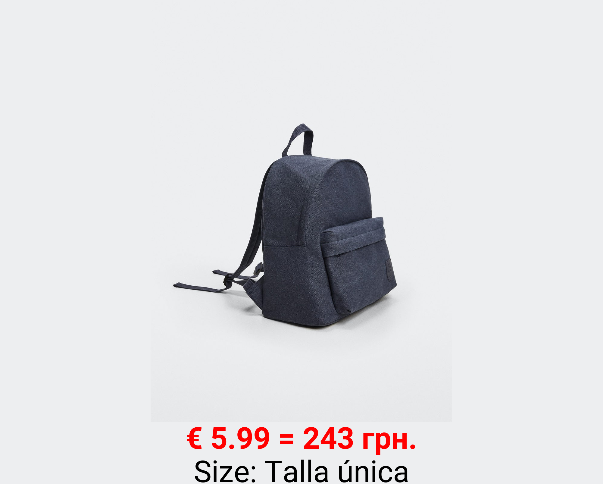 Mochila canvas básica
