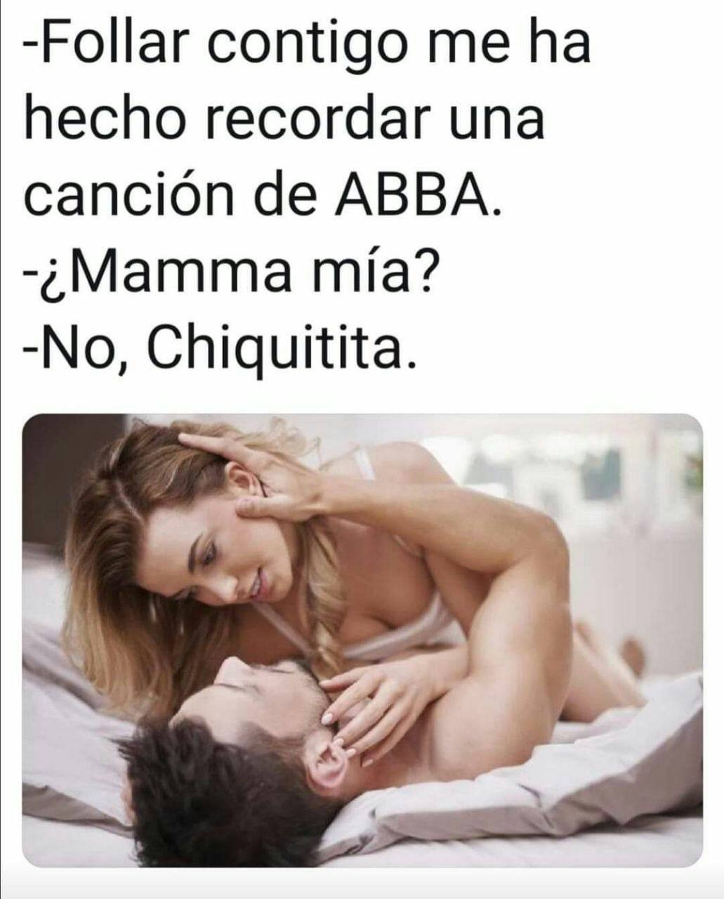 Follando se acuerdan de ABBA