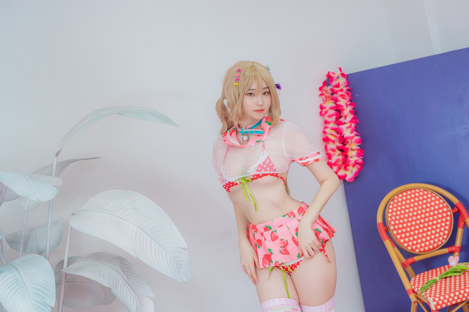 Bambi 밤비, [CreamSoda] Over knee socks Set.01 12