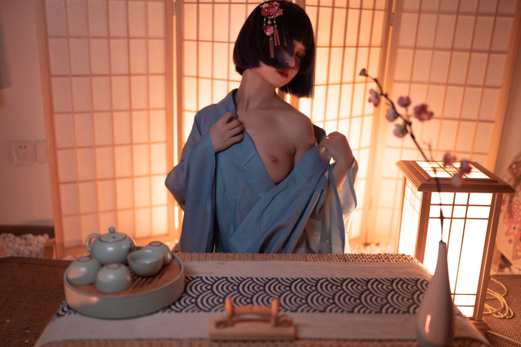 Cosplay 晕崽Zz 樱之诱惑 5
