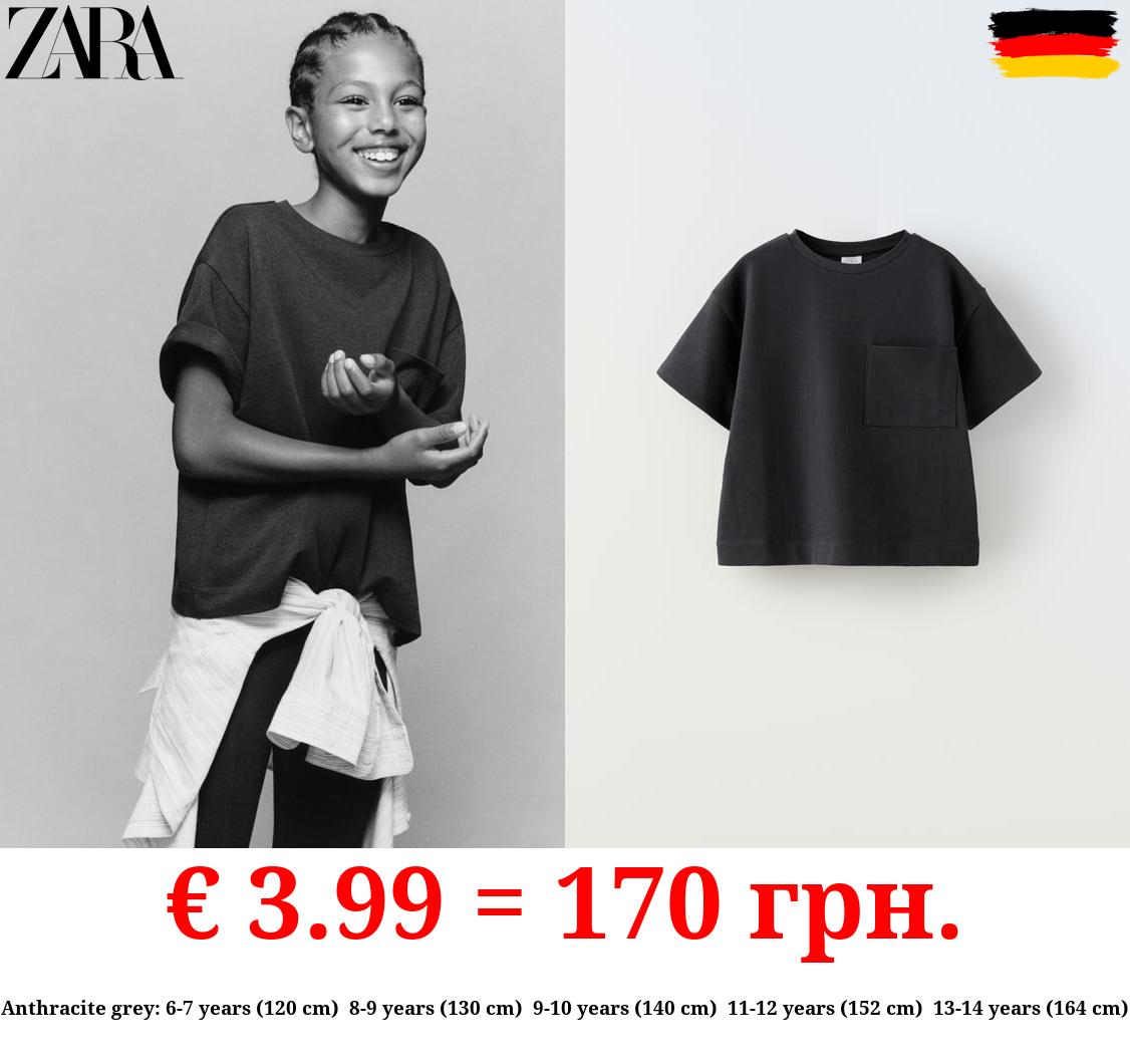 MEDIUM WEIGHT T-SHIRT WITH POCKET