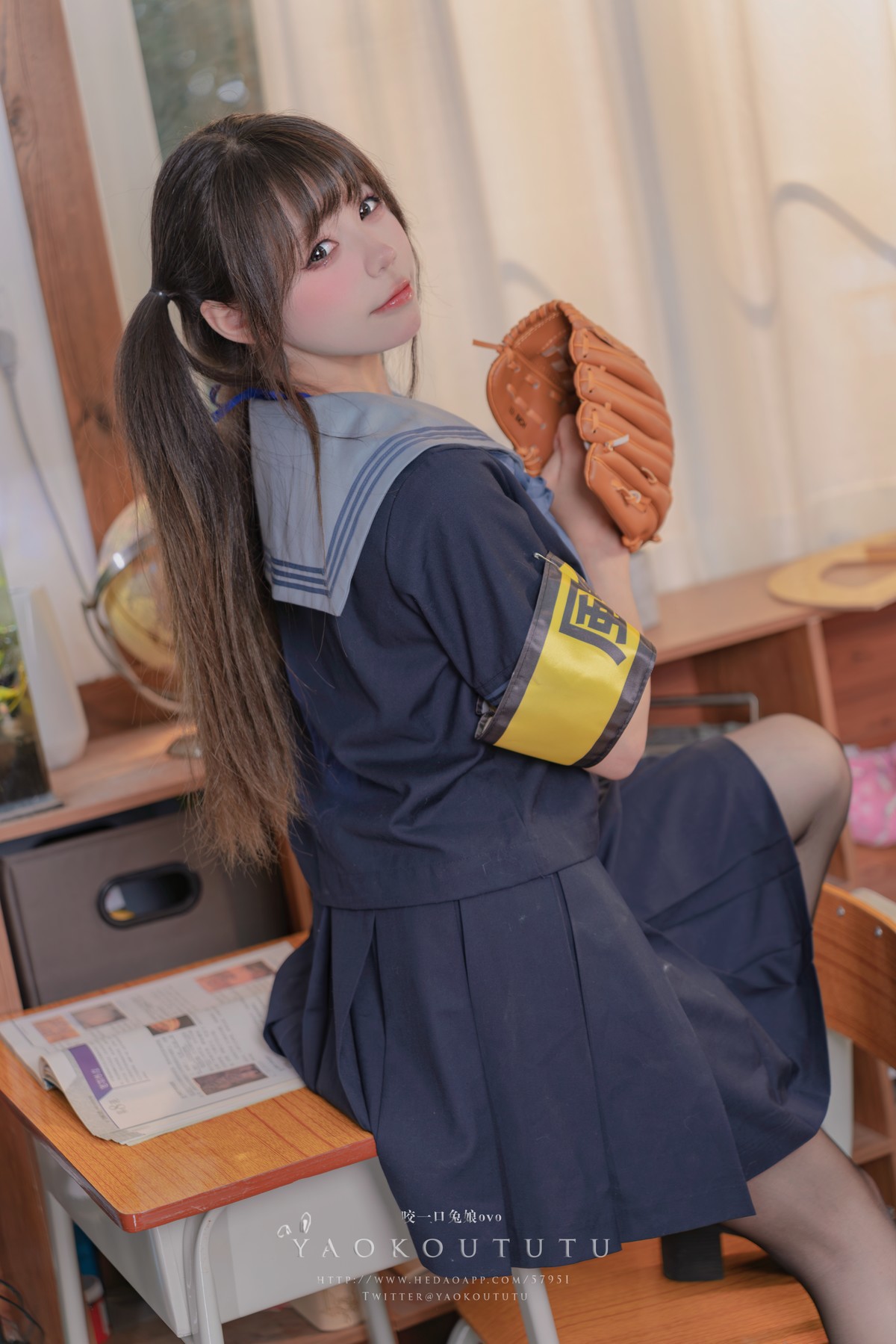 Cosplay 黏黏团子兔 六月订阅『学生会长竞选中』脸红的思春期 12