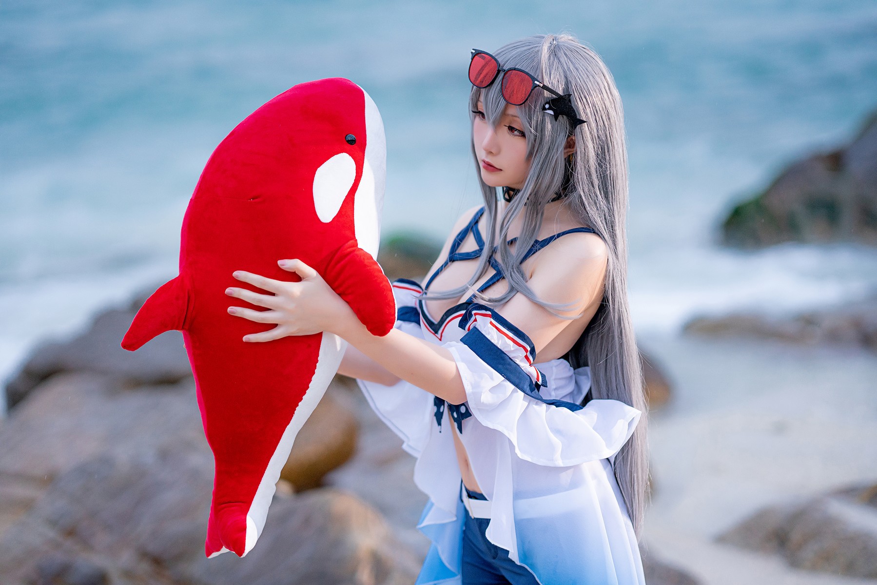 Cosplay 星之迟迟Hoshilily 斯卡蒂 2