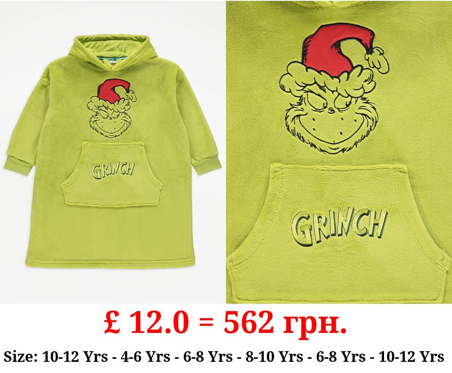 The Grinch Matching Kids Family Christmas Snuggle Hoodie