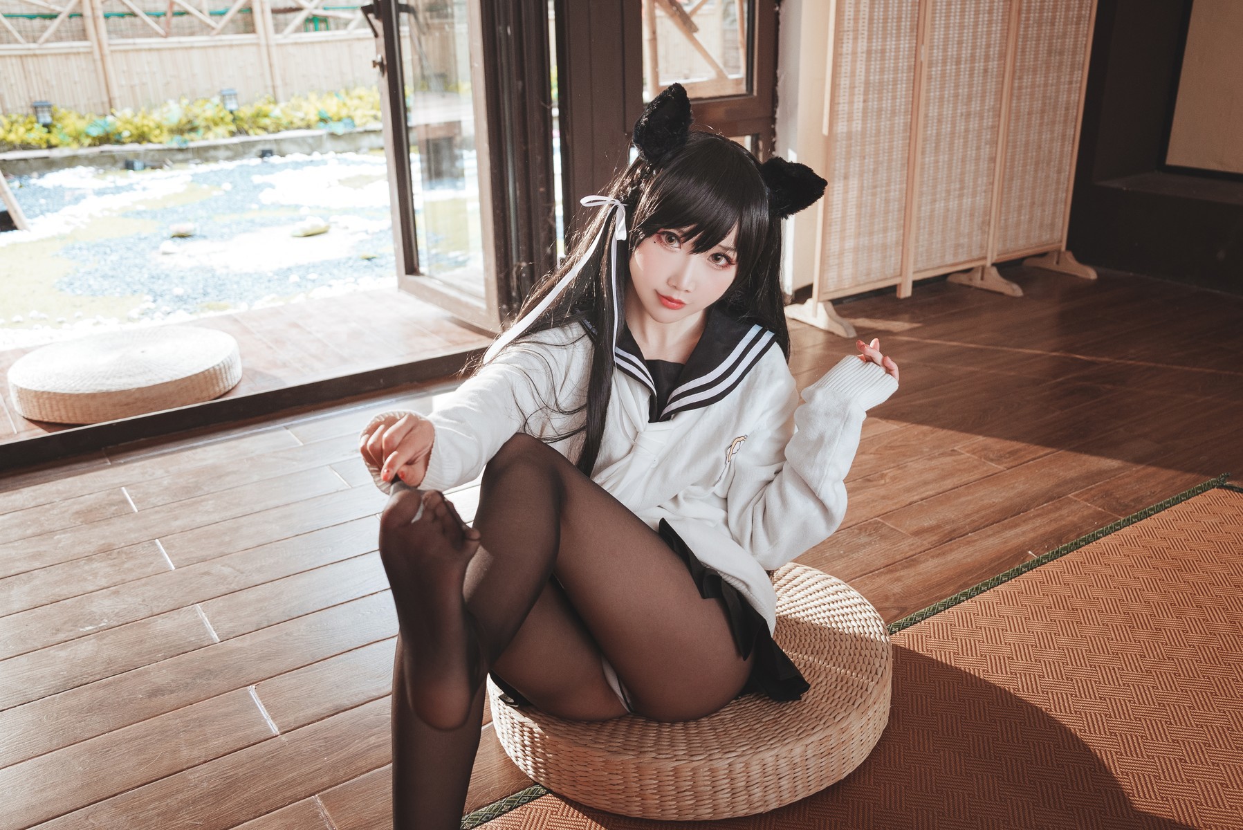 Cosplay 面饼仙儿 爱宕JK2 3