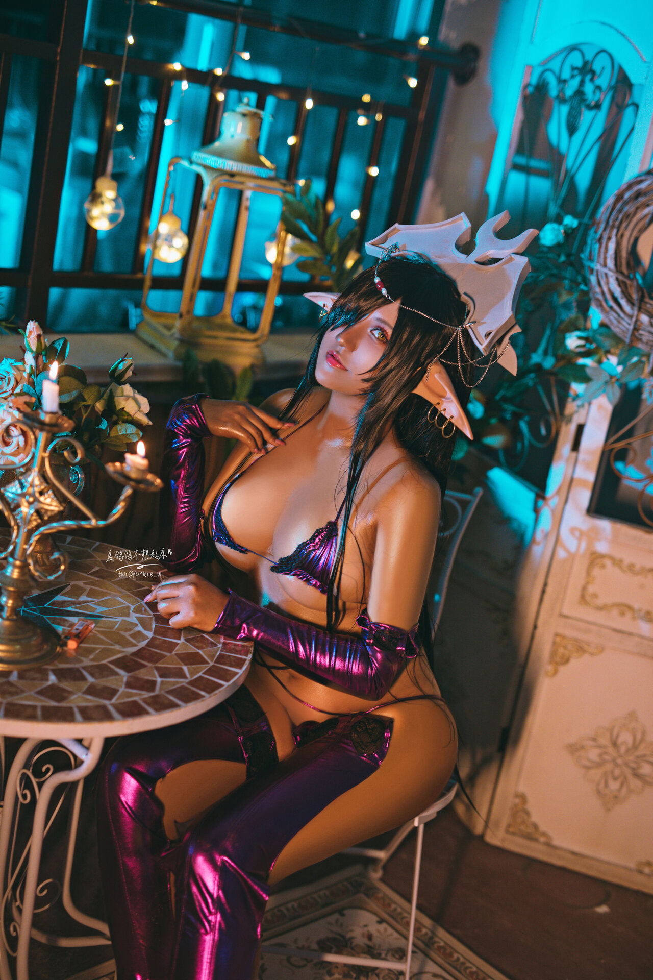 [夏鸽鸽不想起床] Olga Discordia オリガ・ディスコルディア (クロイヌ ～気高き聖女は白濁に染まる～) 25