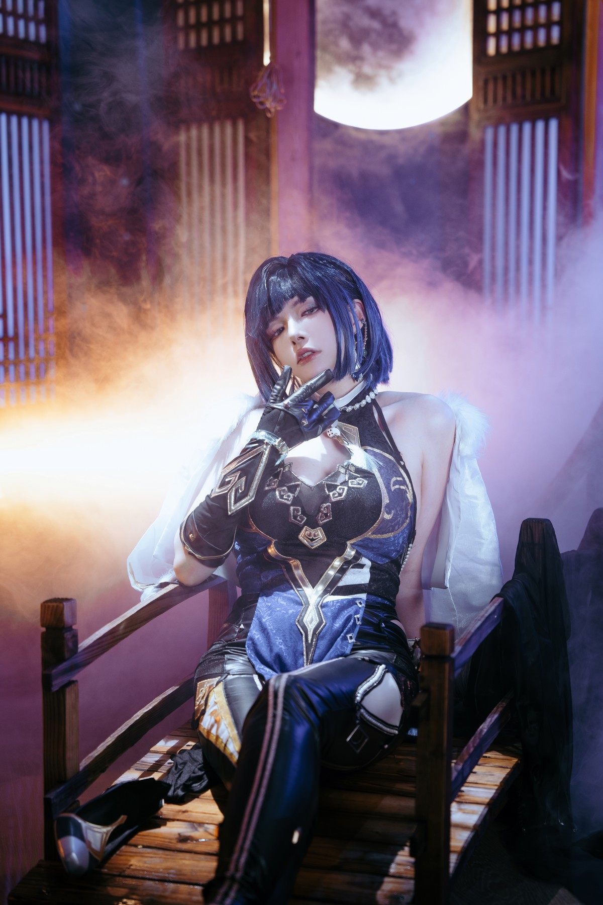 Cosplay 夏小秋秋秋 夜兰 6