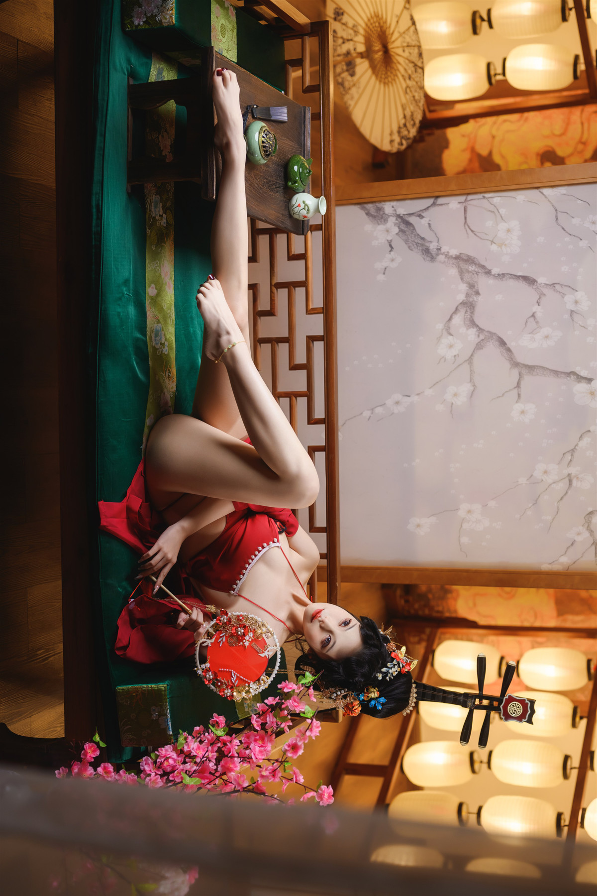 Cosplay 蜜汁猫裘Mizhimaoqiu 唐宫夜宴 7
