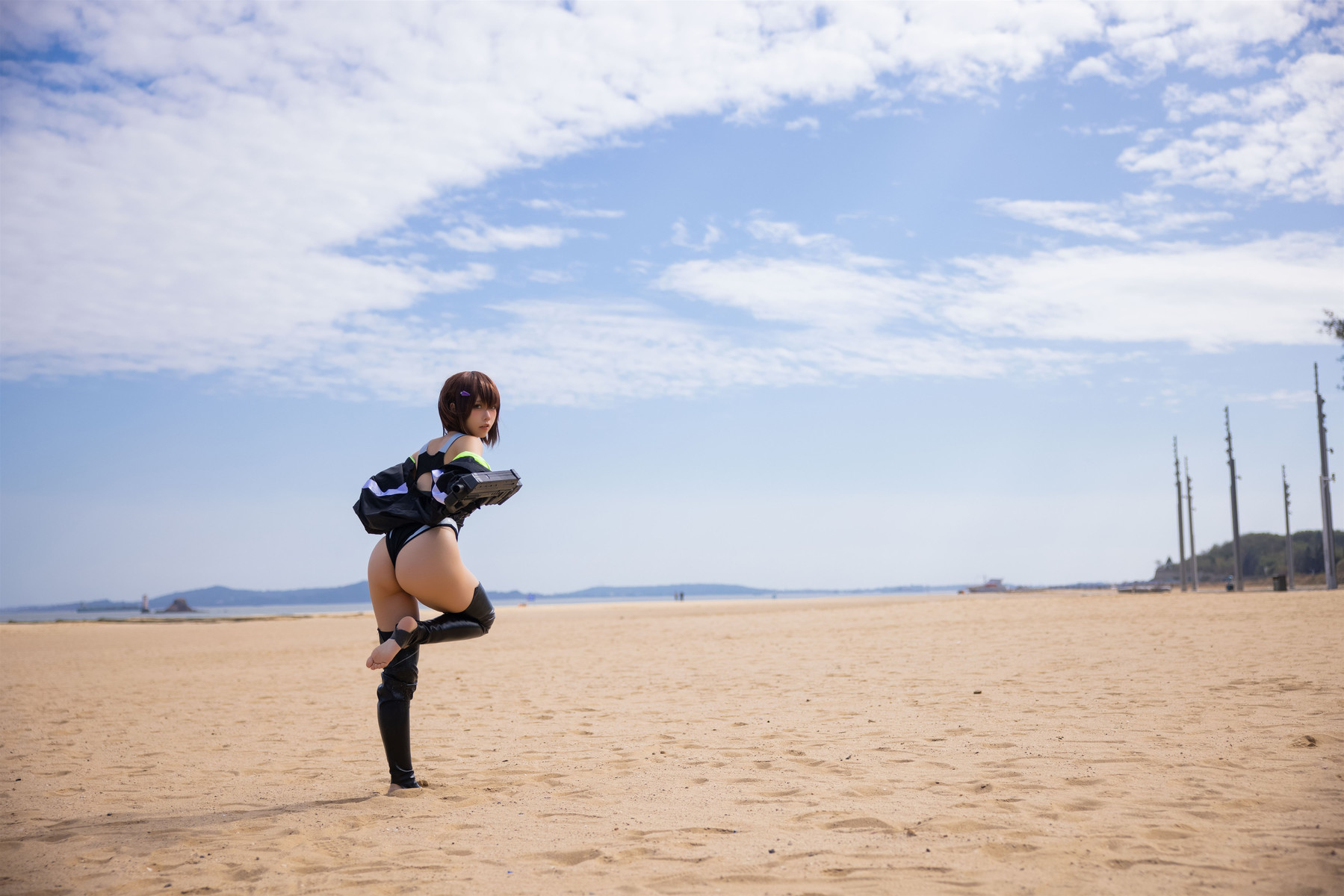 Cosplay G44不会受伤 水泳部的部長 17