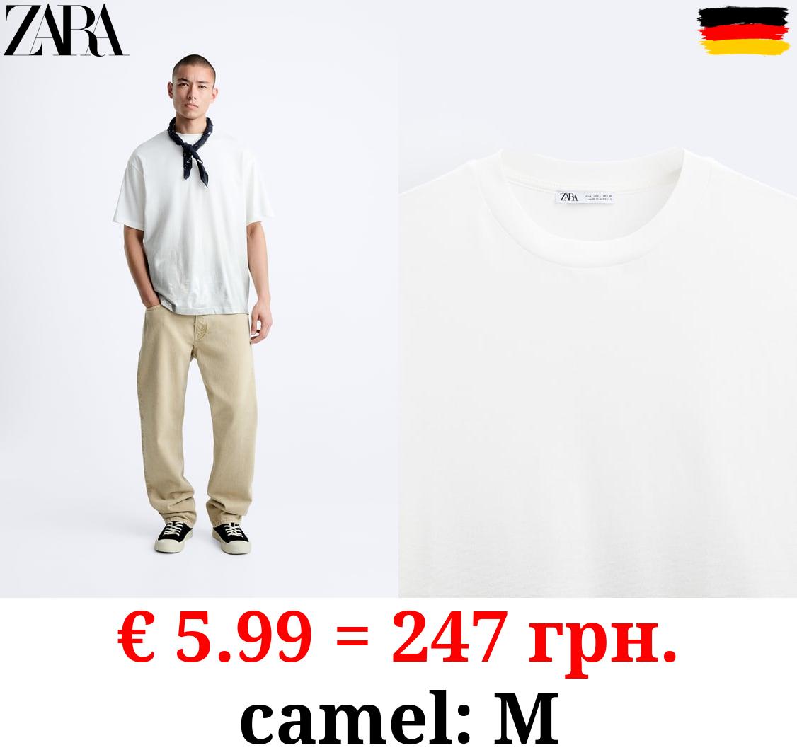 T-SHIRT WITH METALLIC FINISH