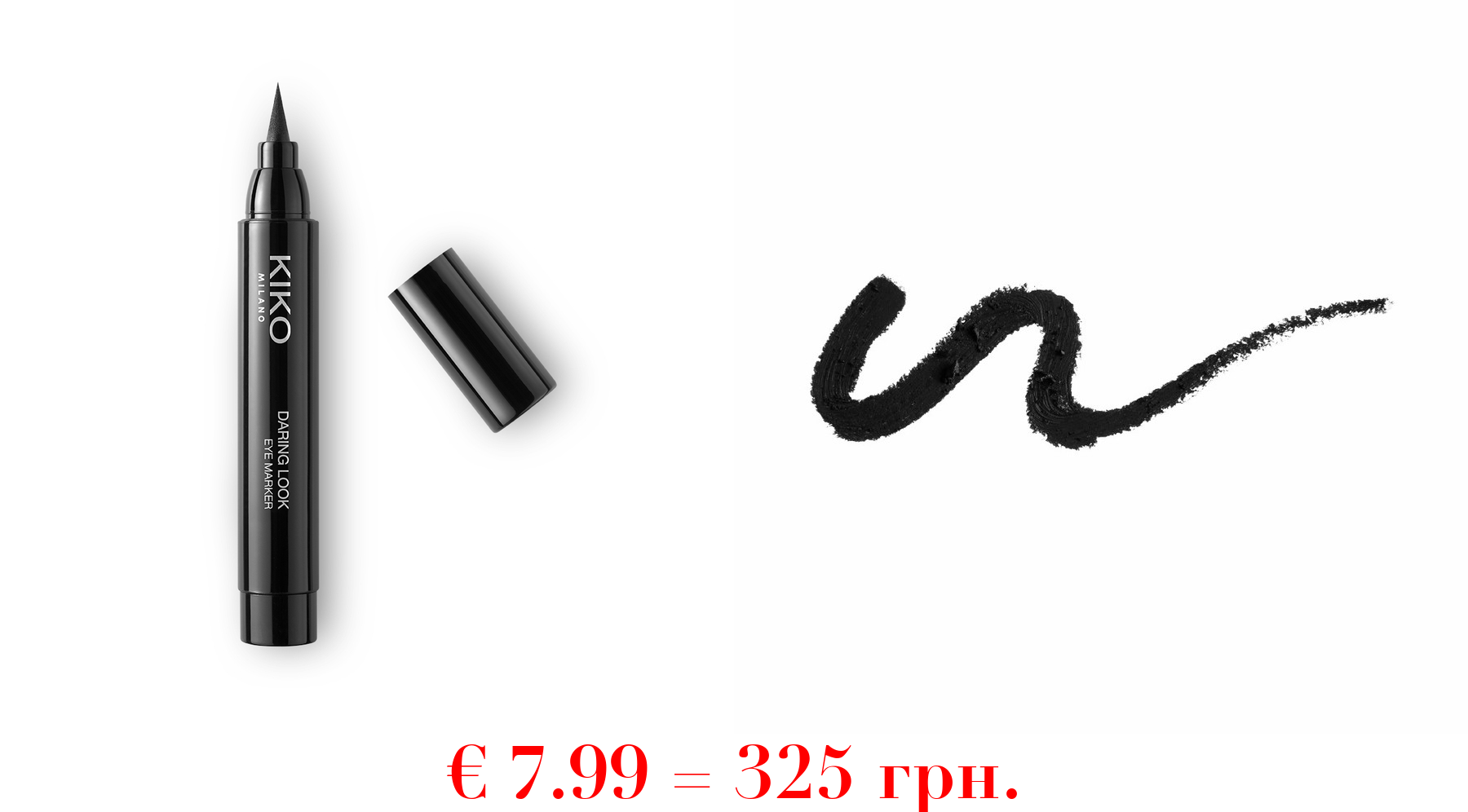 daring look eye markerEyelinerstift in kräftigem Schwarzton