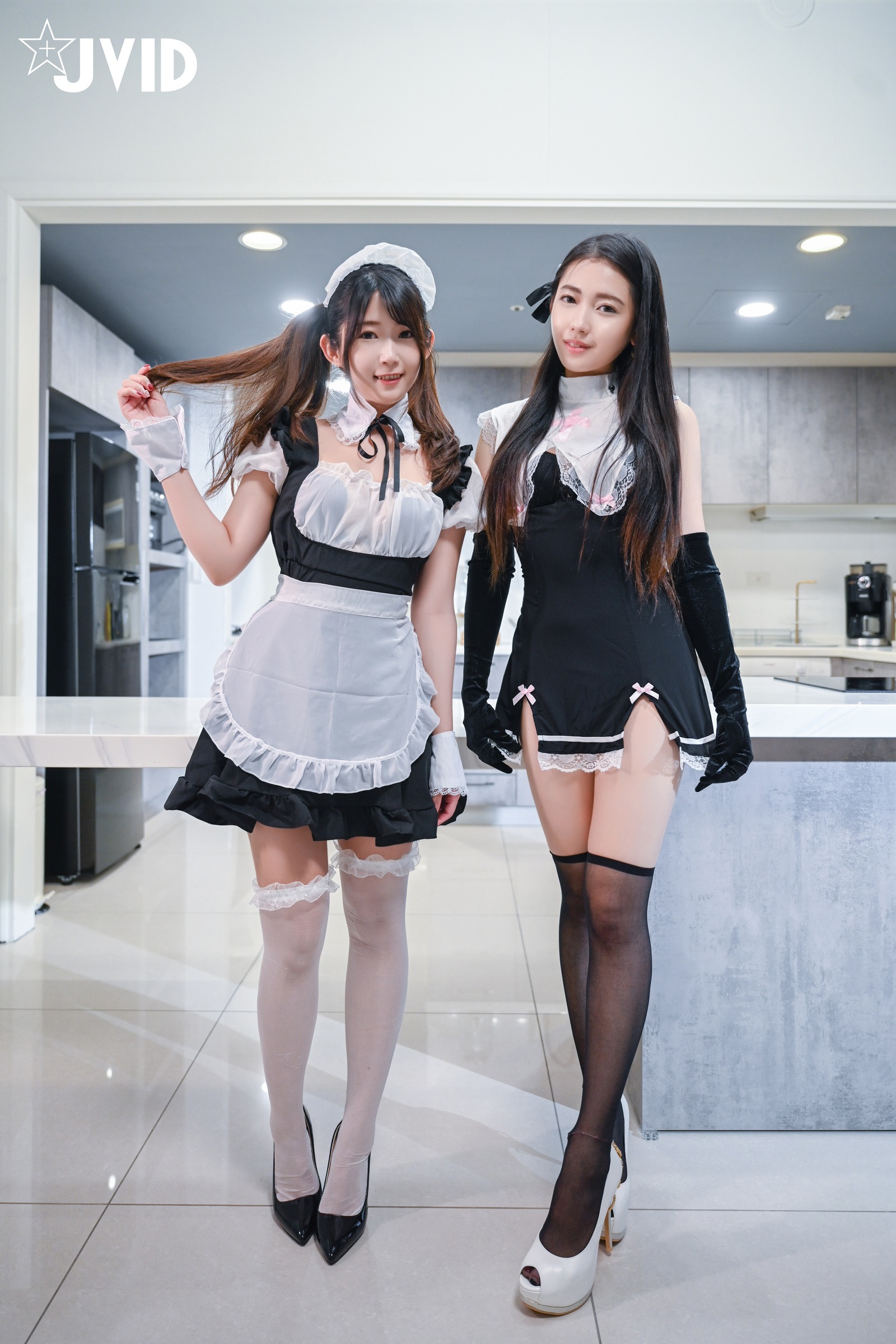 [JVID] 夏暮光&肉包 - 女仆 94P 2