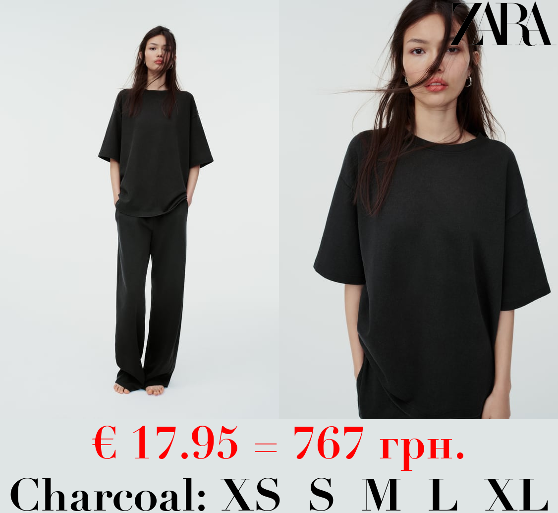 WASHED INTERLOCK T-SHIRT