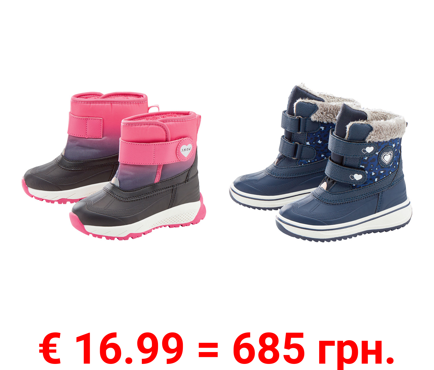lupilu® Kleinkinder Mädchen Winterstiefel, wärmend
