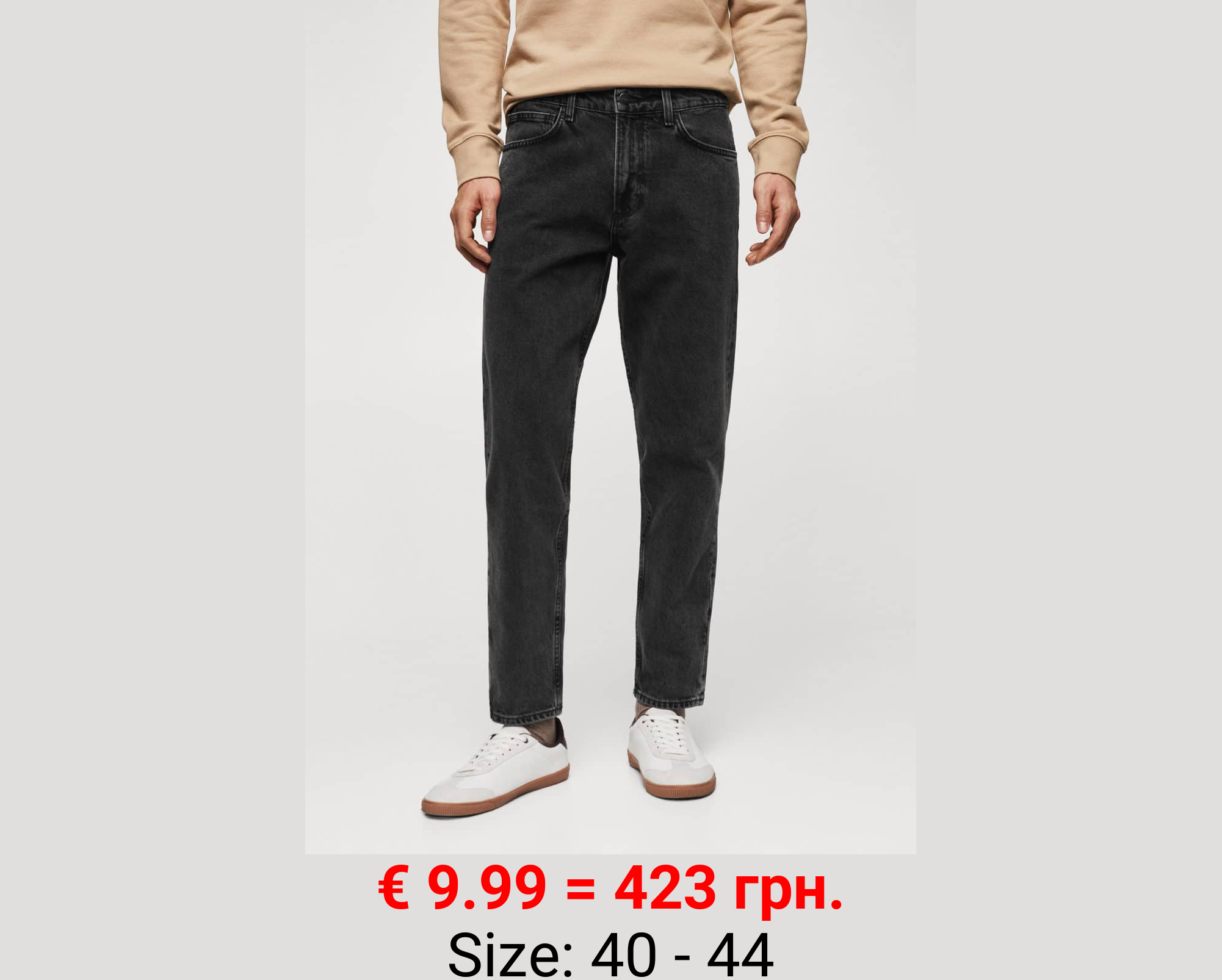 Jeans ben tapered cropped