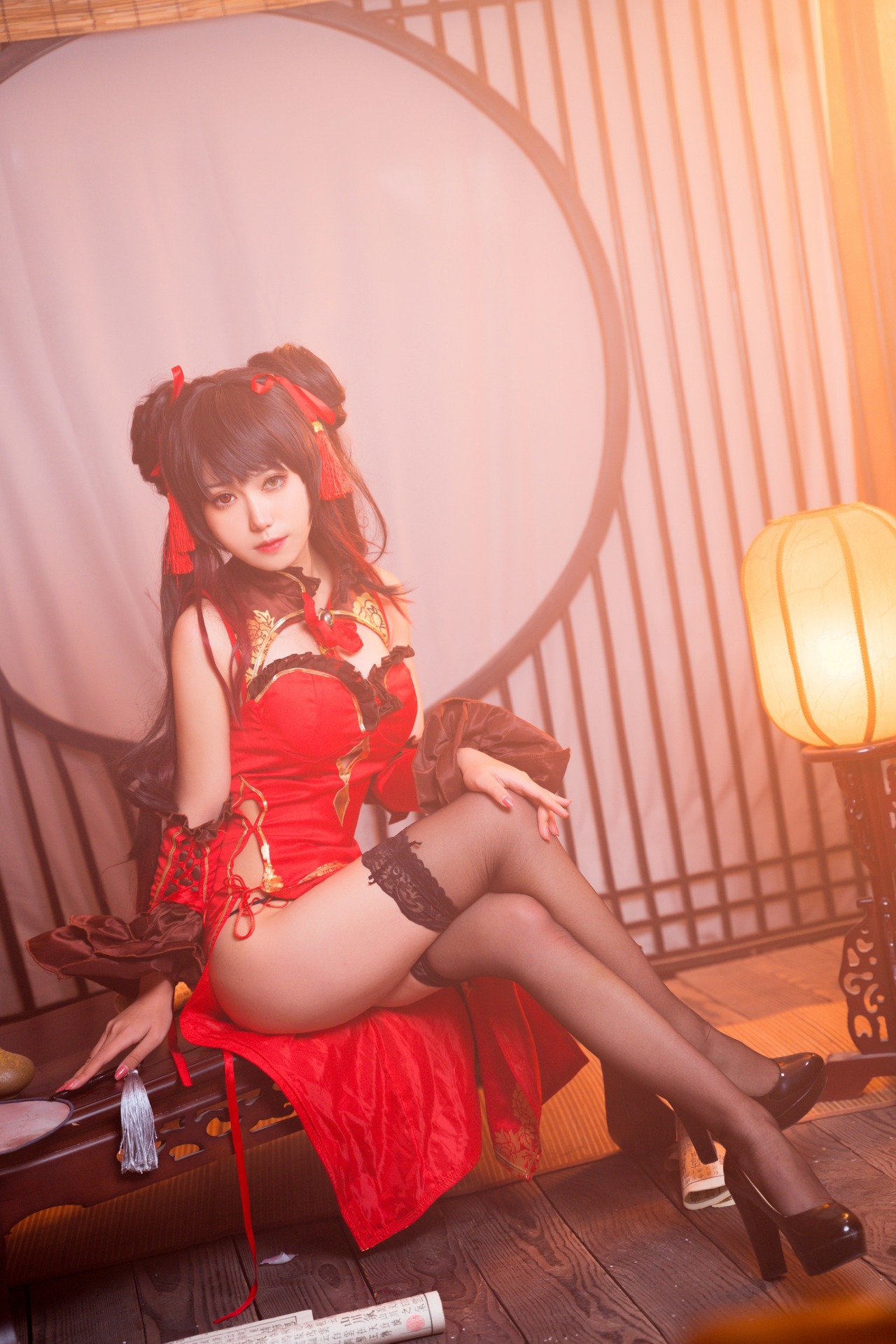 [芋圆侑子] Kurumi Tokisaki 旗袍狂三 9