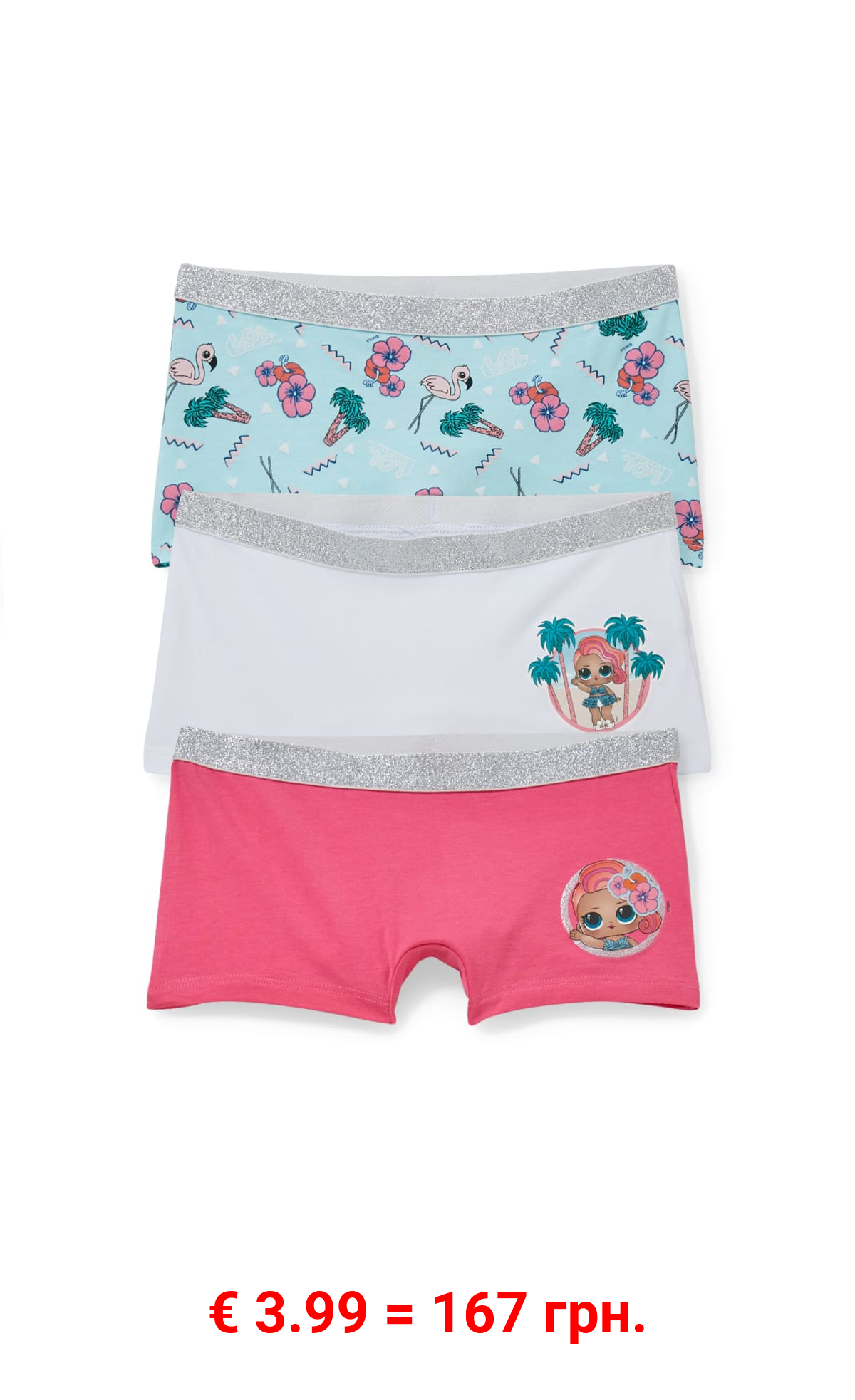 Multipack 3er - L.O.L. Surprise - Boxershorts