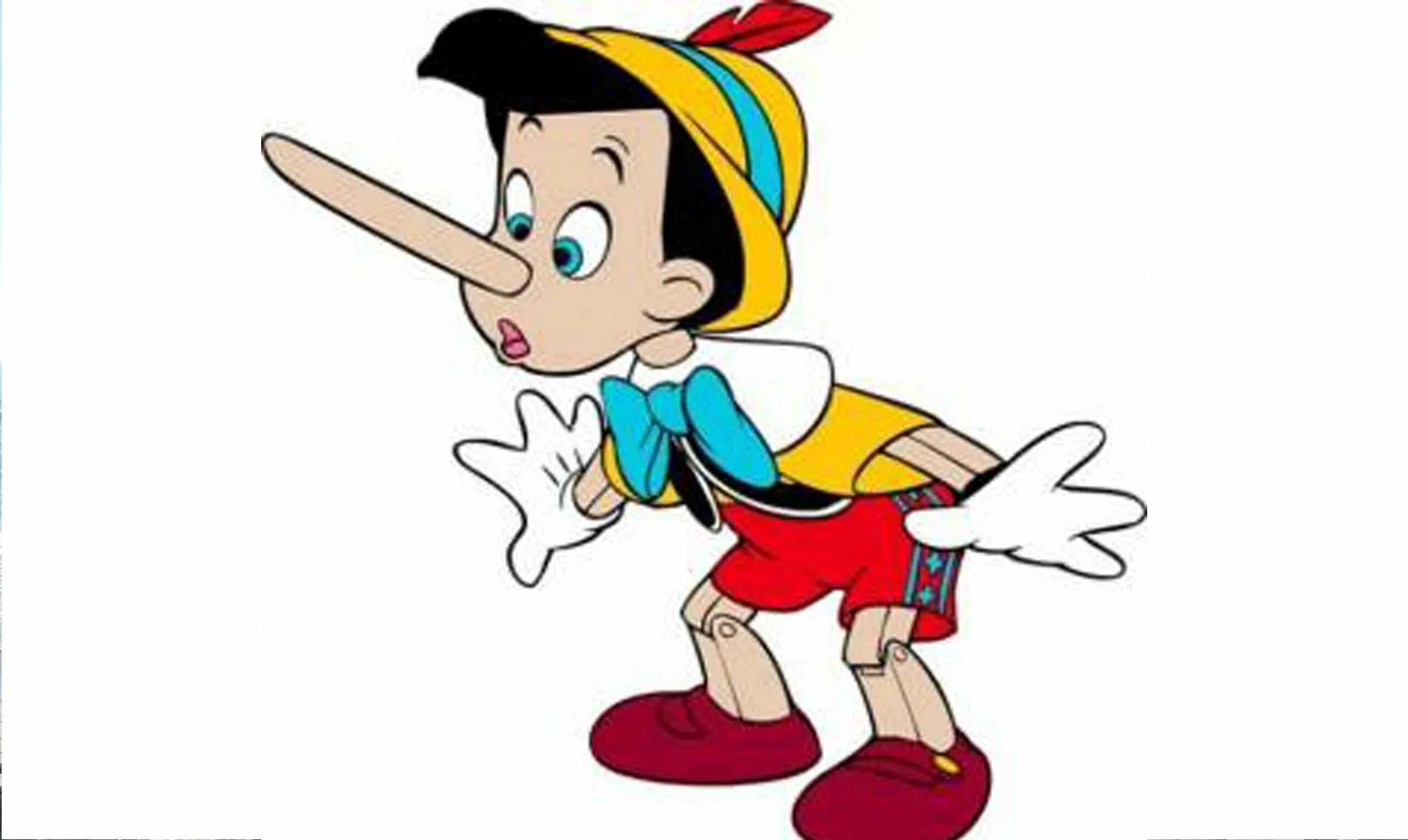 Pinocchio lying