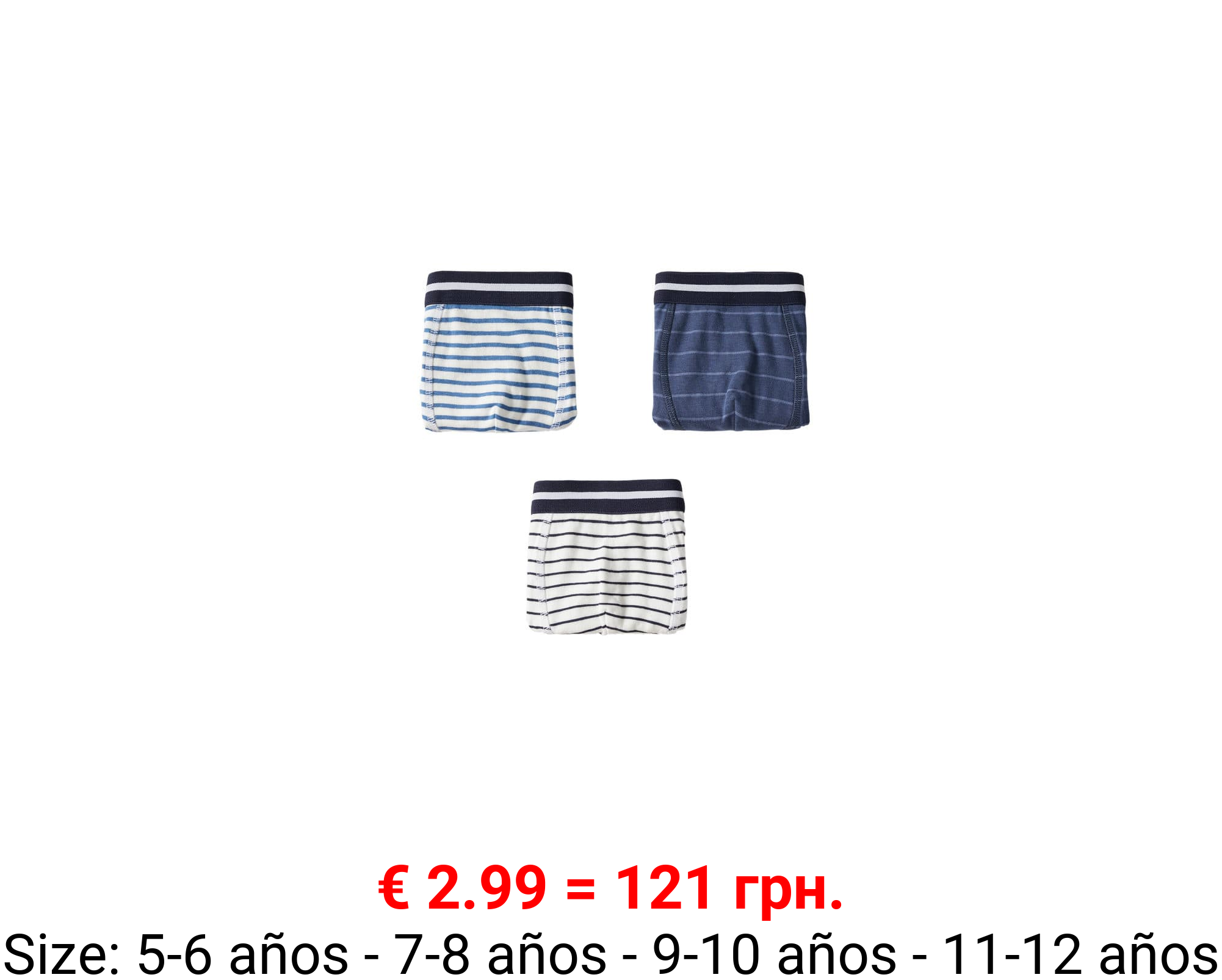 Pack 3 bóxers estampados