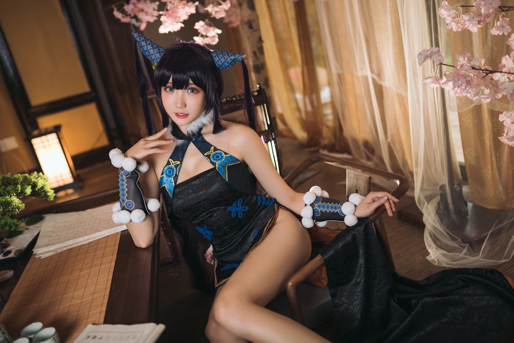 Cosplay 瓜希酱 杨贵妃 22