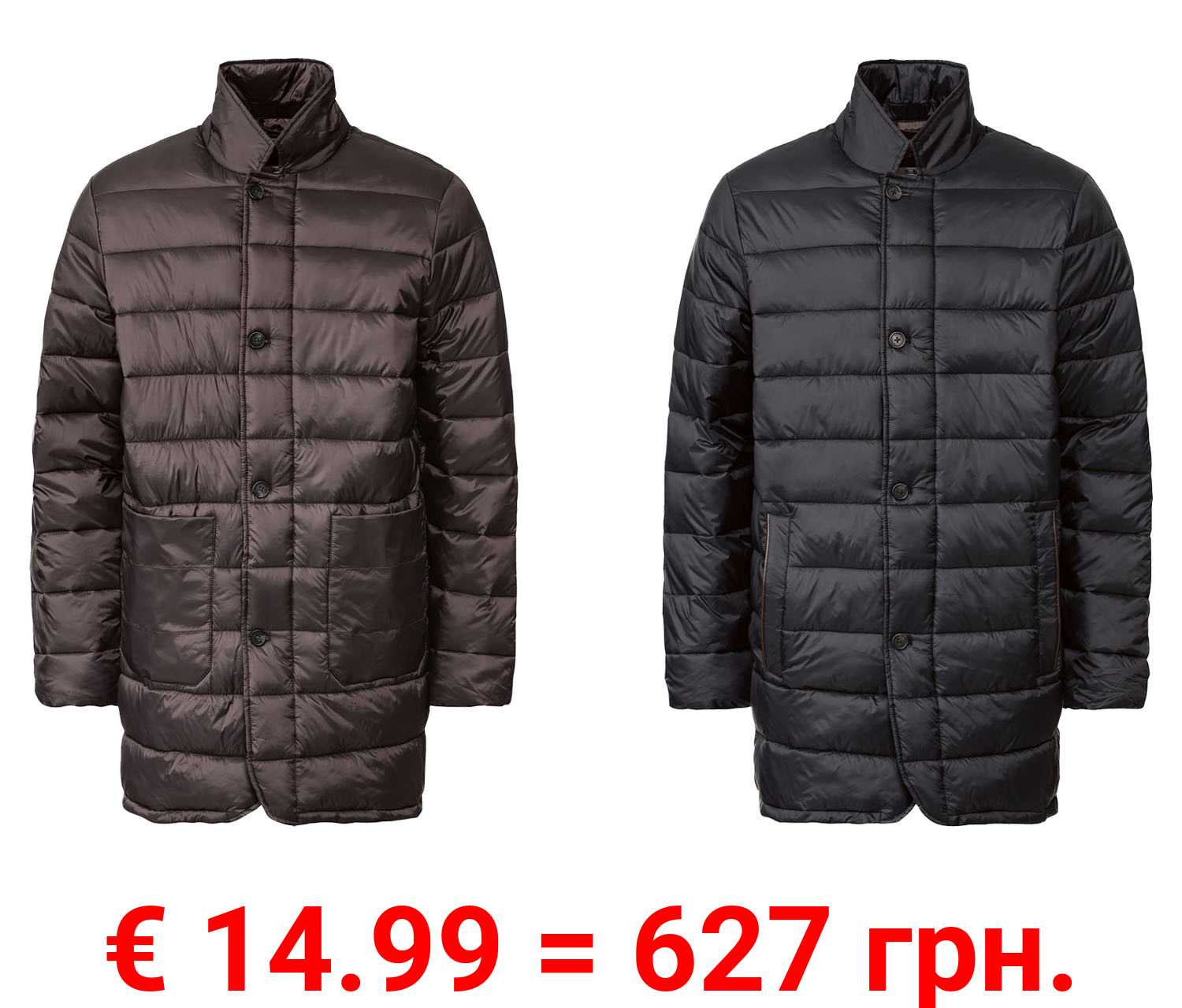 LIVERGY® Herren Jacke mit wärmender, leichter High-Loft-Wattierung