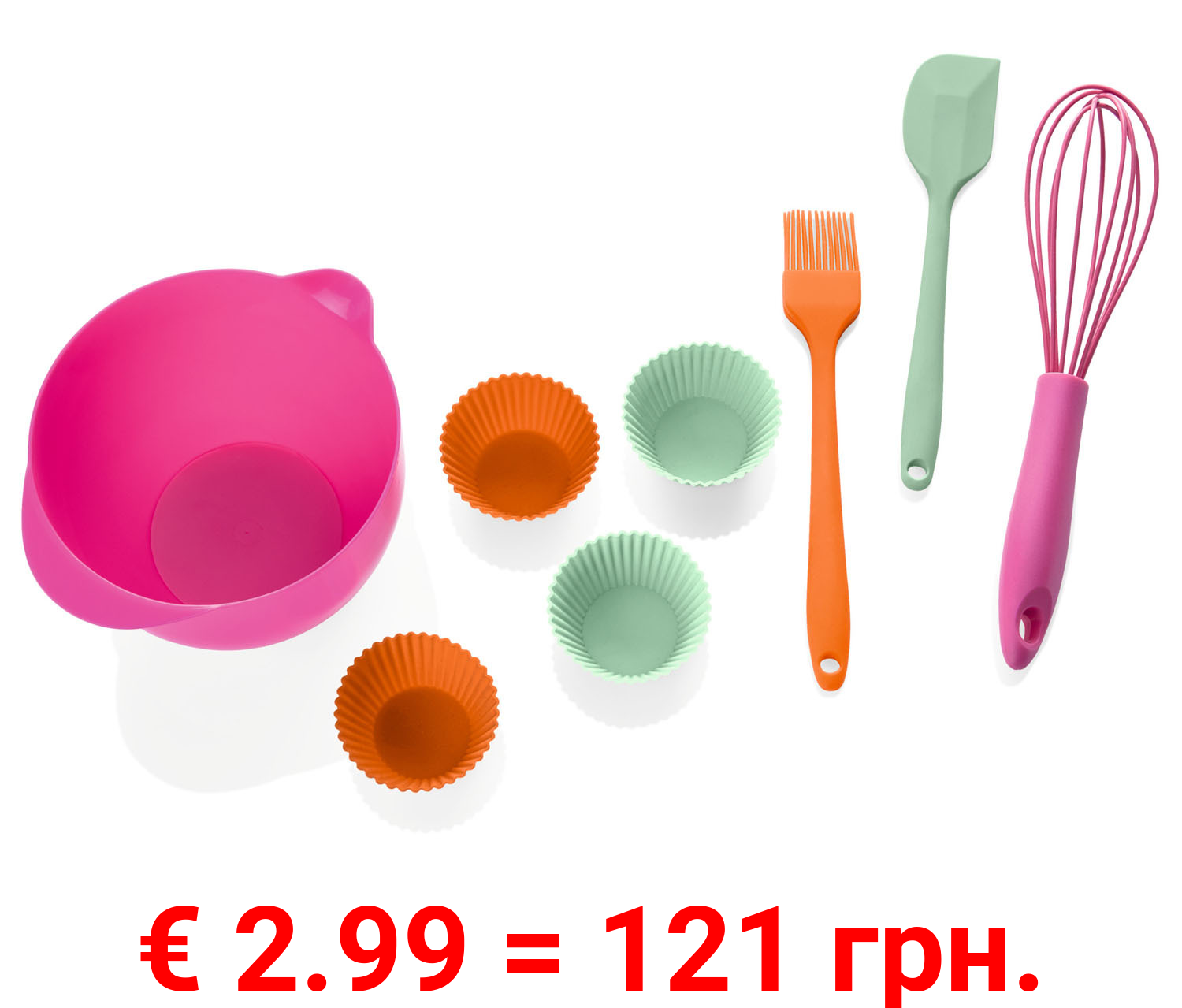 ERNESTO® Kinder Nudelholz mit Backmatte / Backset