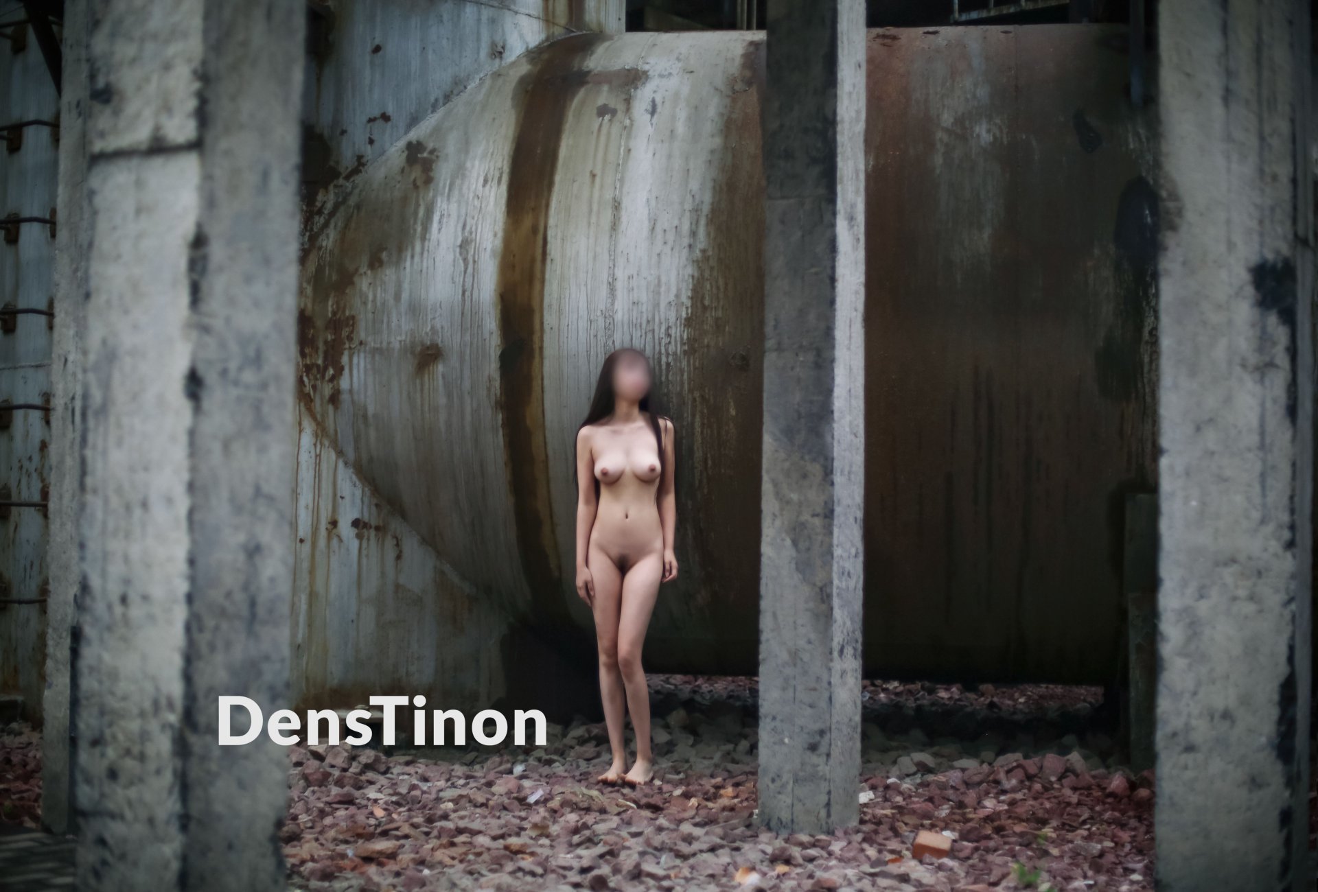 [DensTinon] 北京天使 Ariel&Ana 城市全裸露出 Vol.01 23