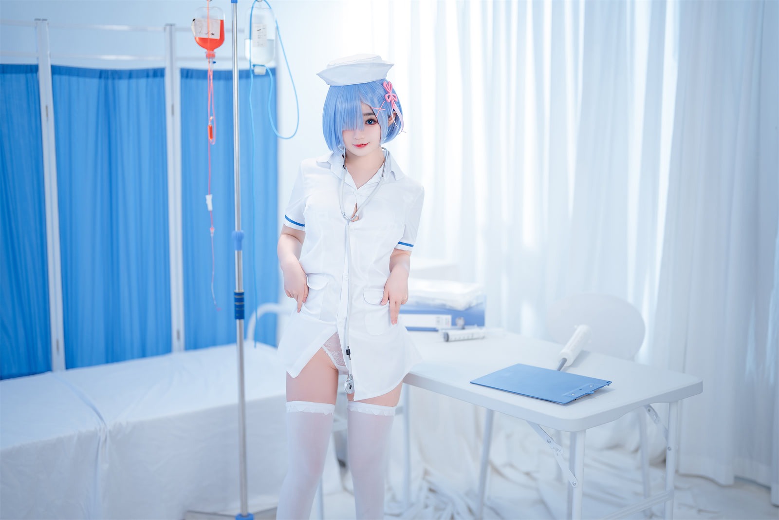 桜井宁宁 蕾姆护士 15