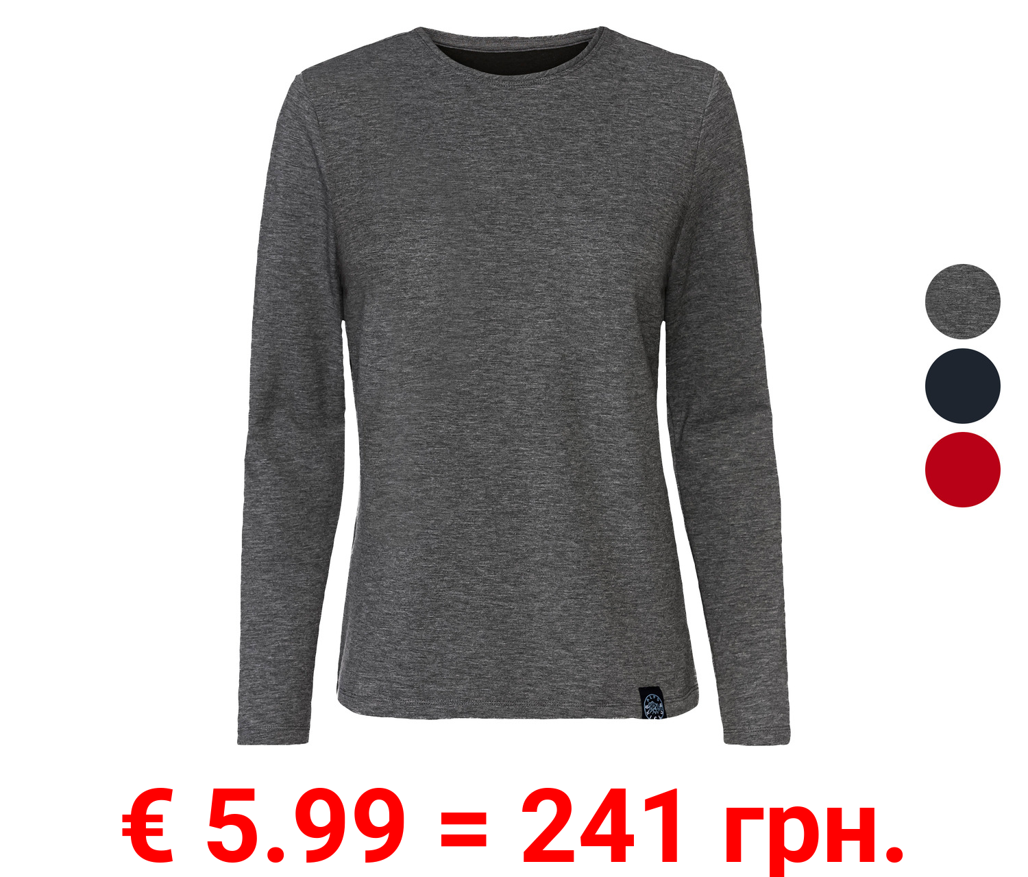 esmara® Damen Thermo-Langarmshirt, tailliert