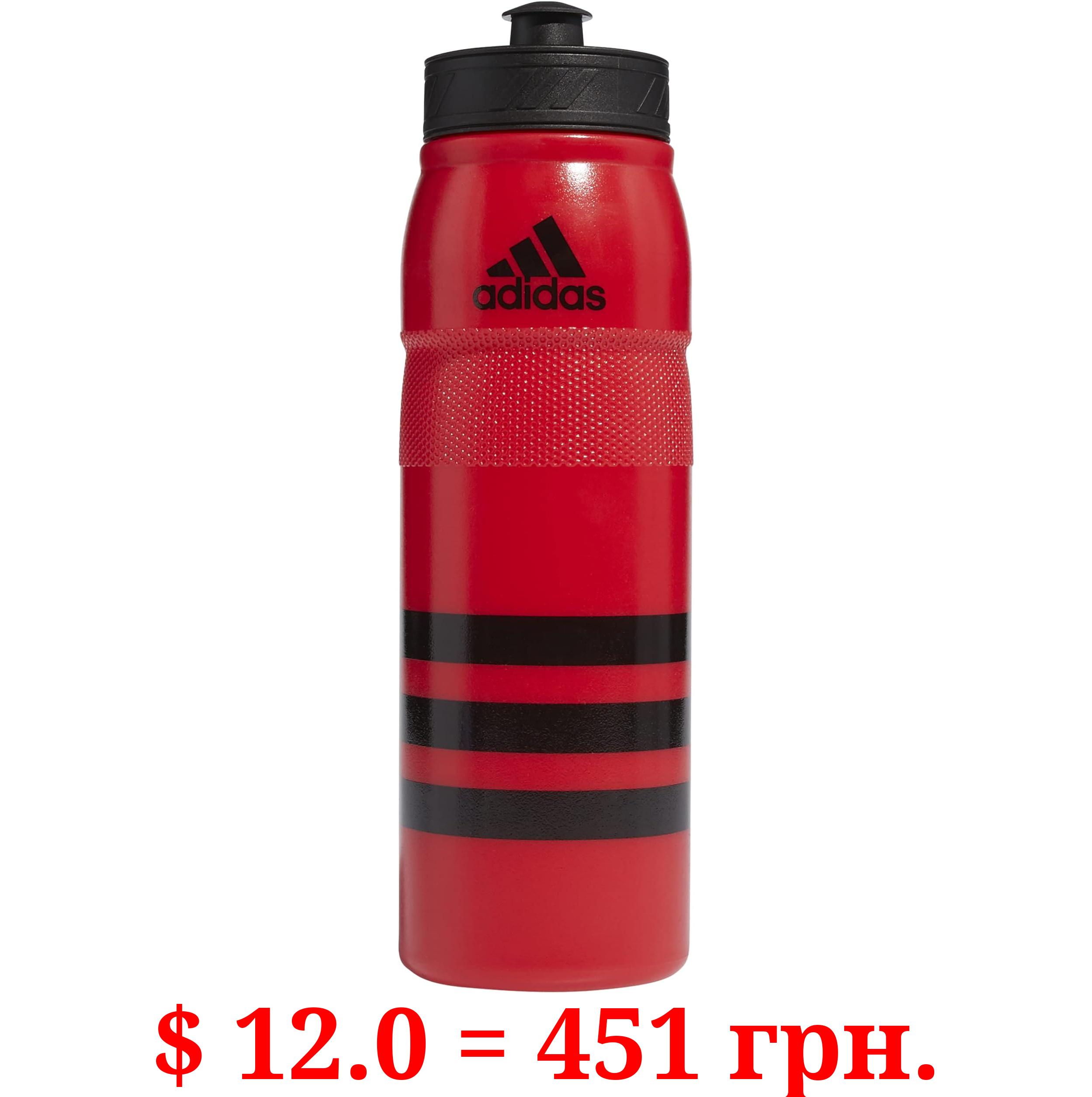 adidas 750 ML (28 oz) Stadium Refillable Plastic Sport Water Bottle