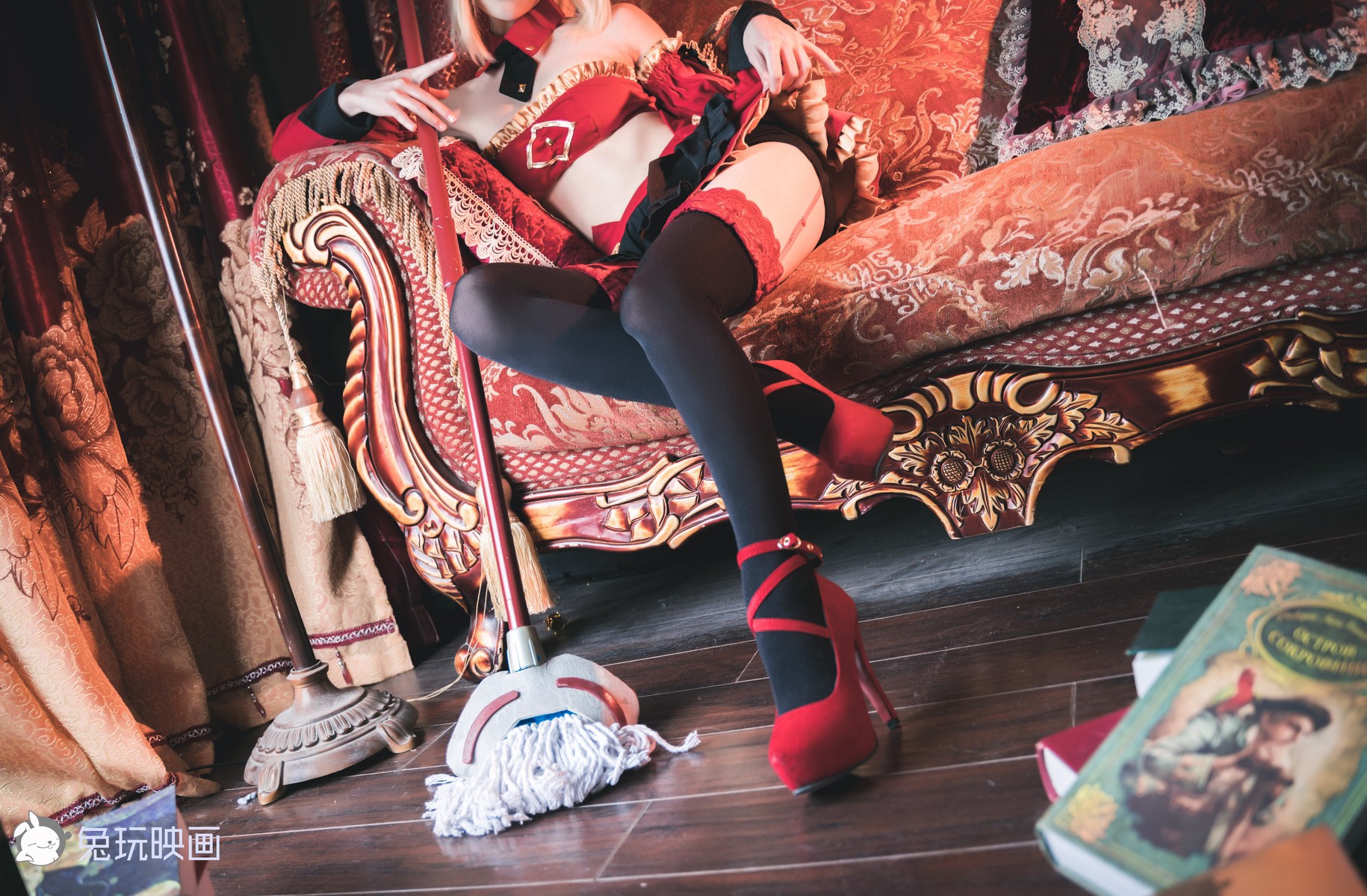Cosplay 兔玩映画 小莫女仆 33
