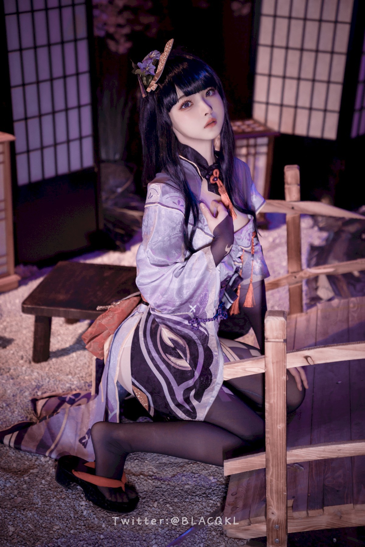 Cosplay 白莉愛吃巧克力 雷電將軍 5