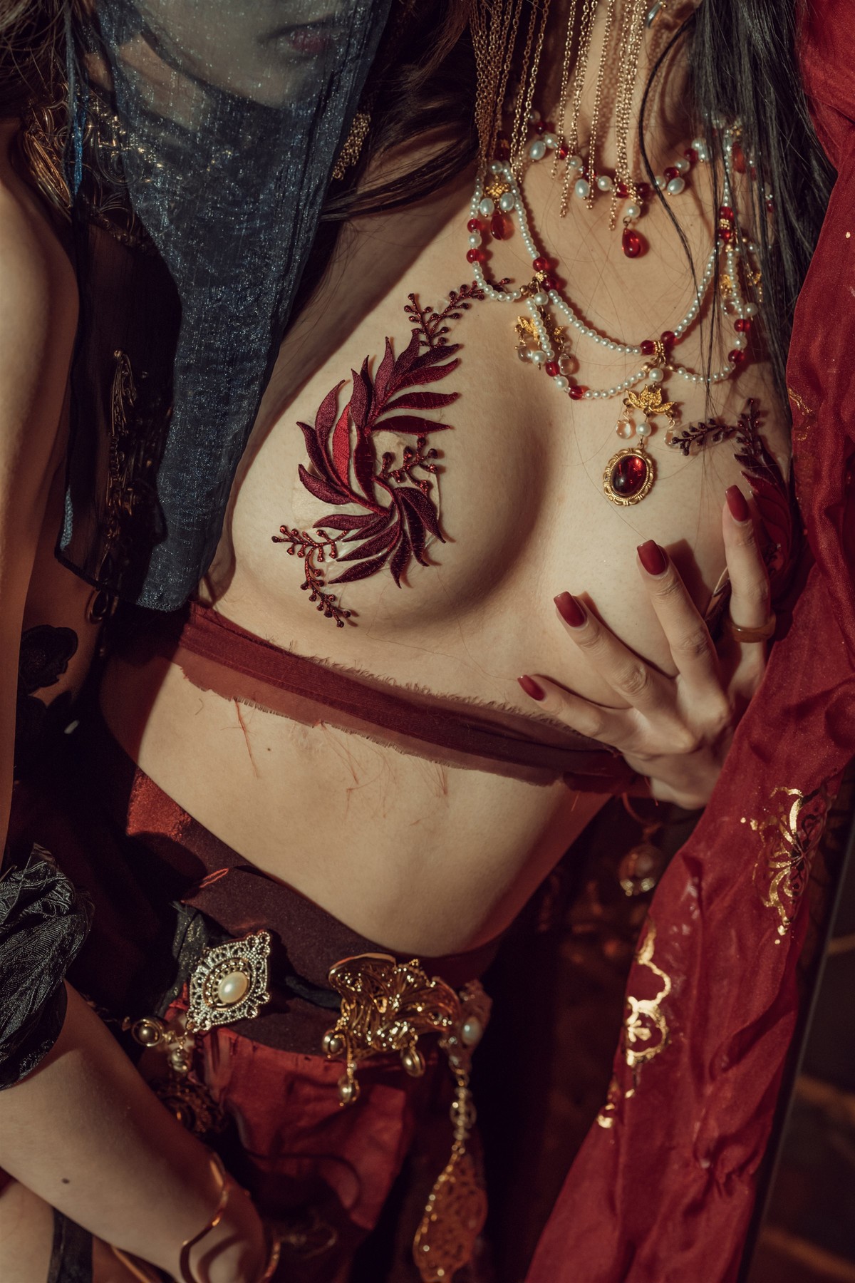 Cosplay 云溪溪 奶桃桃 双人古风 37