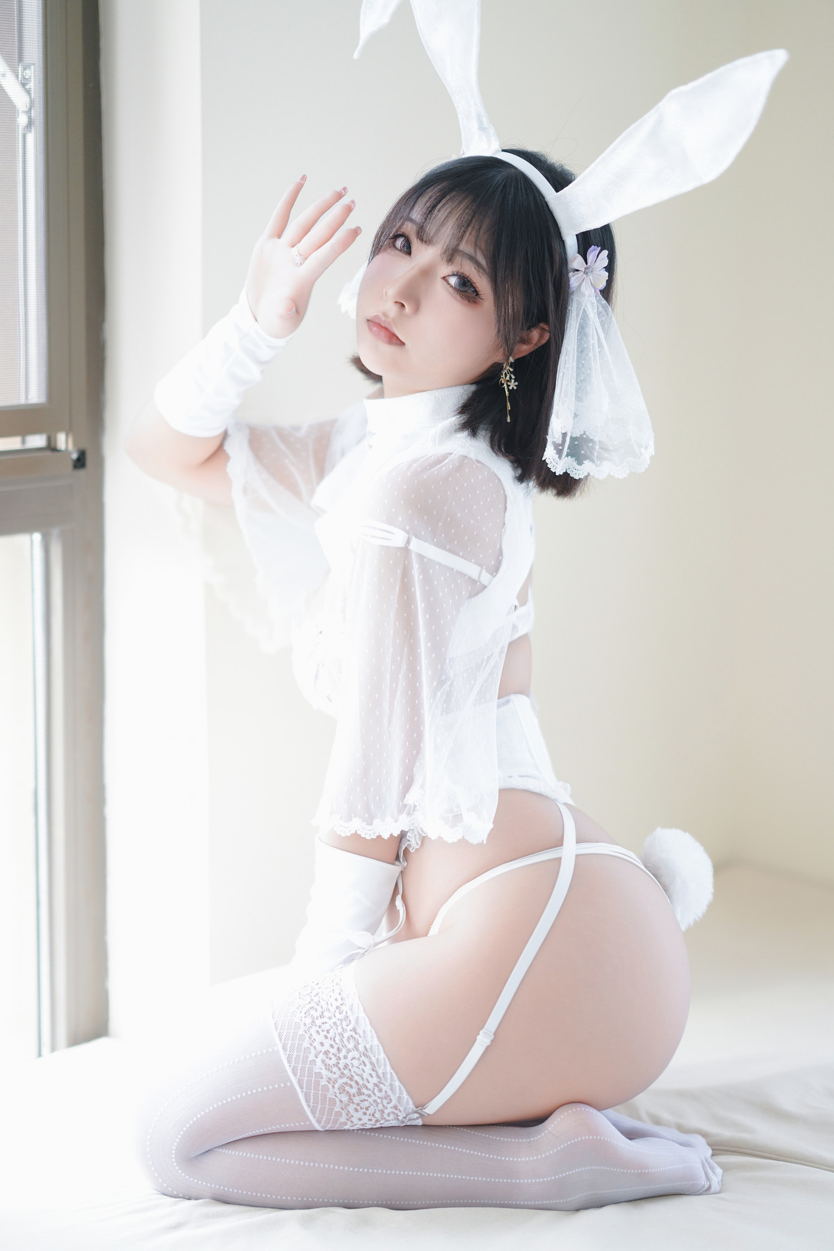Cosplay Yuuhui玉汇 雪兔 Set.01 52