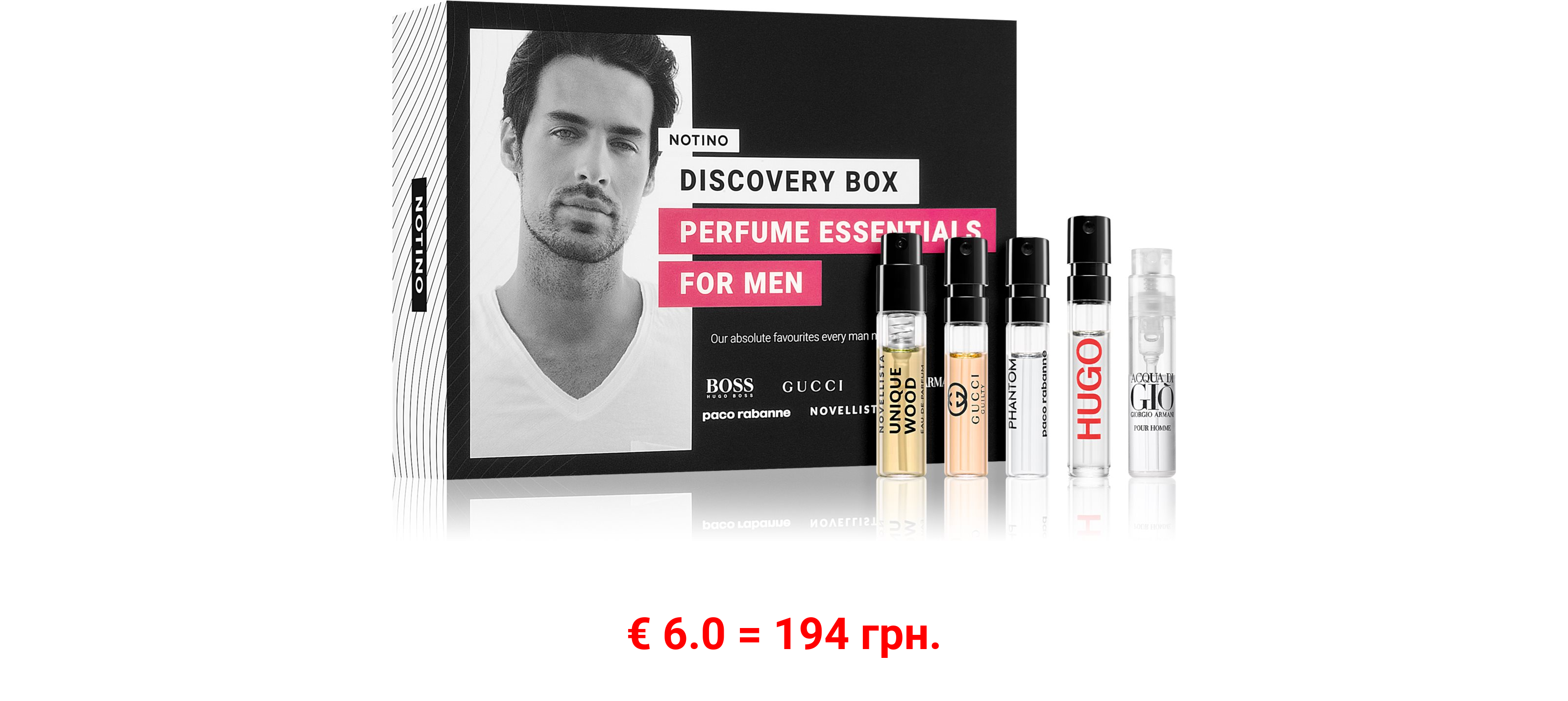 Discovery Box Notino Perfume Essentials for Men