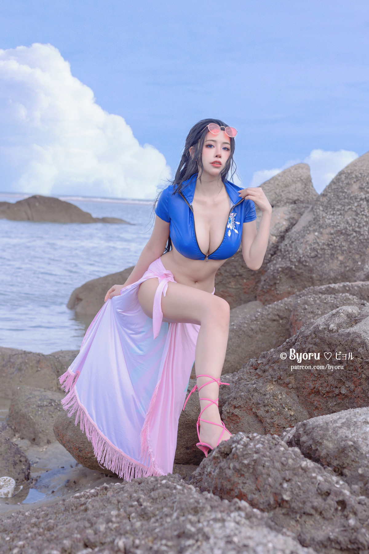 Cosplay 萝莉Byoru Nico Robin ニコ・ロビン 5
