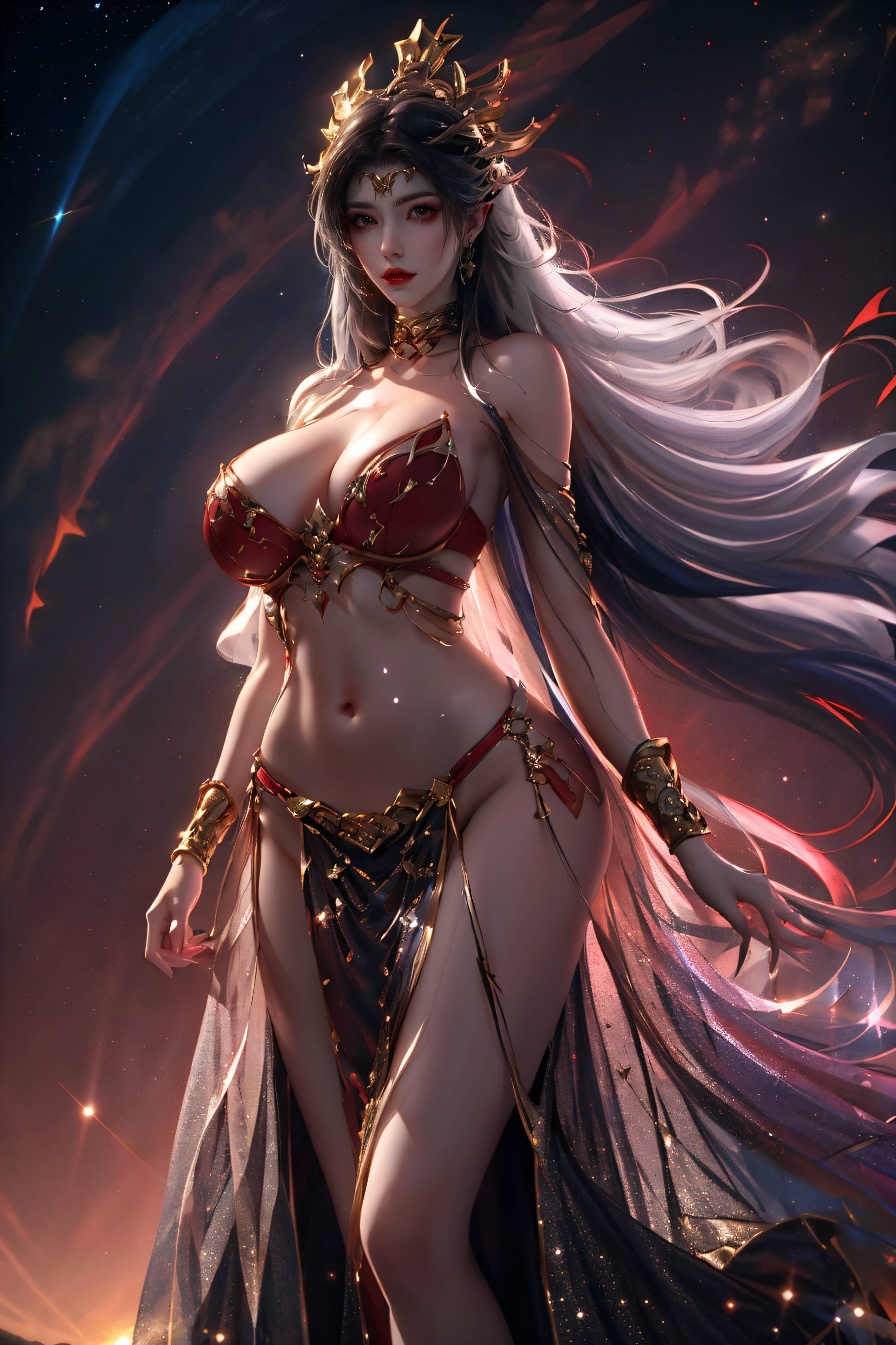 图片[23]-斗破苍穹-美杜莎 飘逸长发-六色网