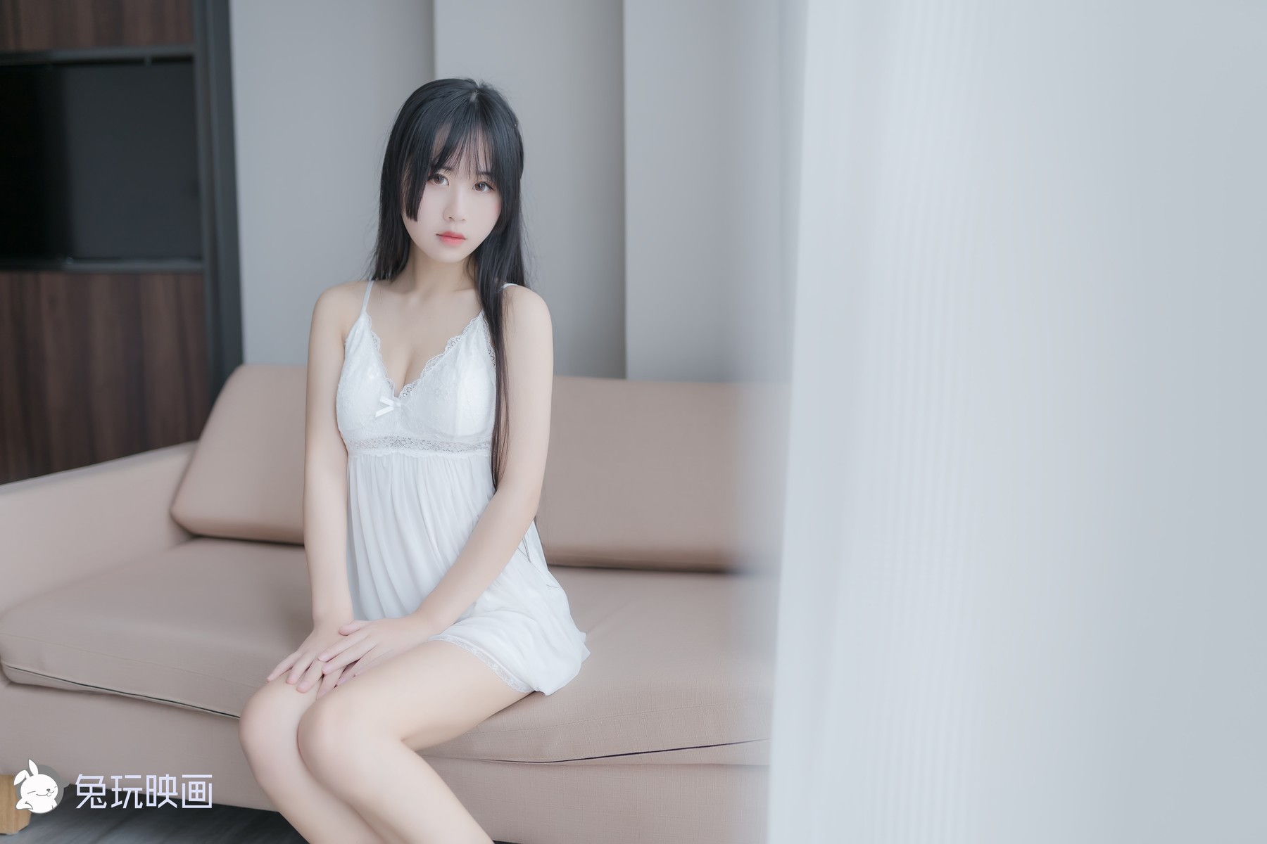 Cosplay 兔玩映画 白纱裙 39