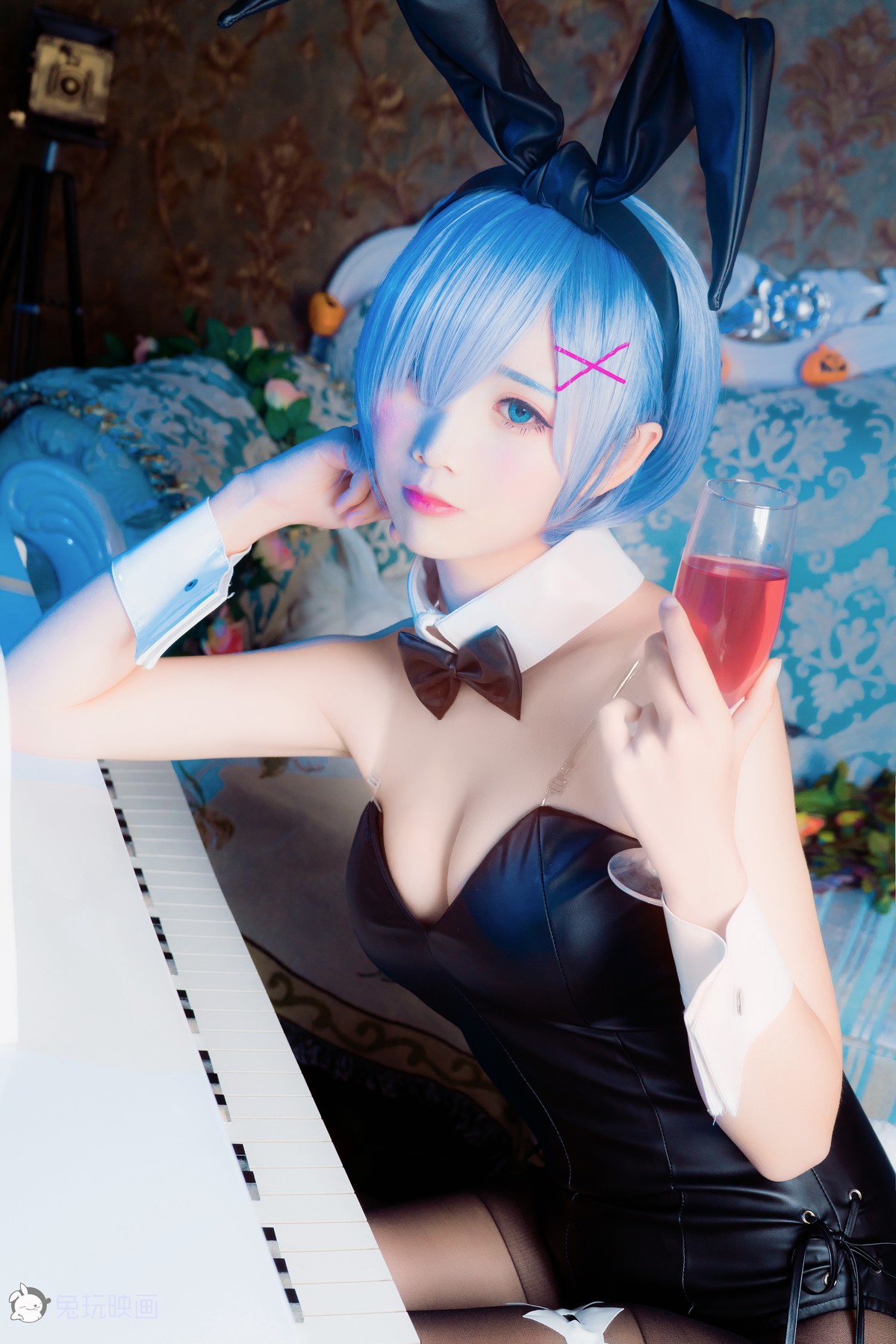 Cosplay 面饼仙儿 兔女郎 22
