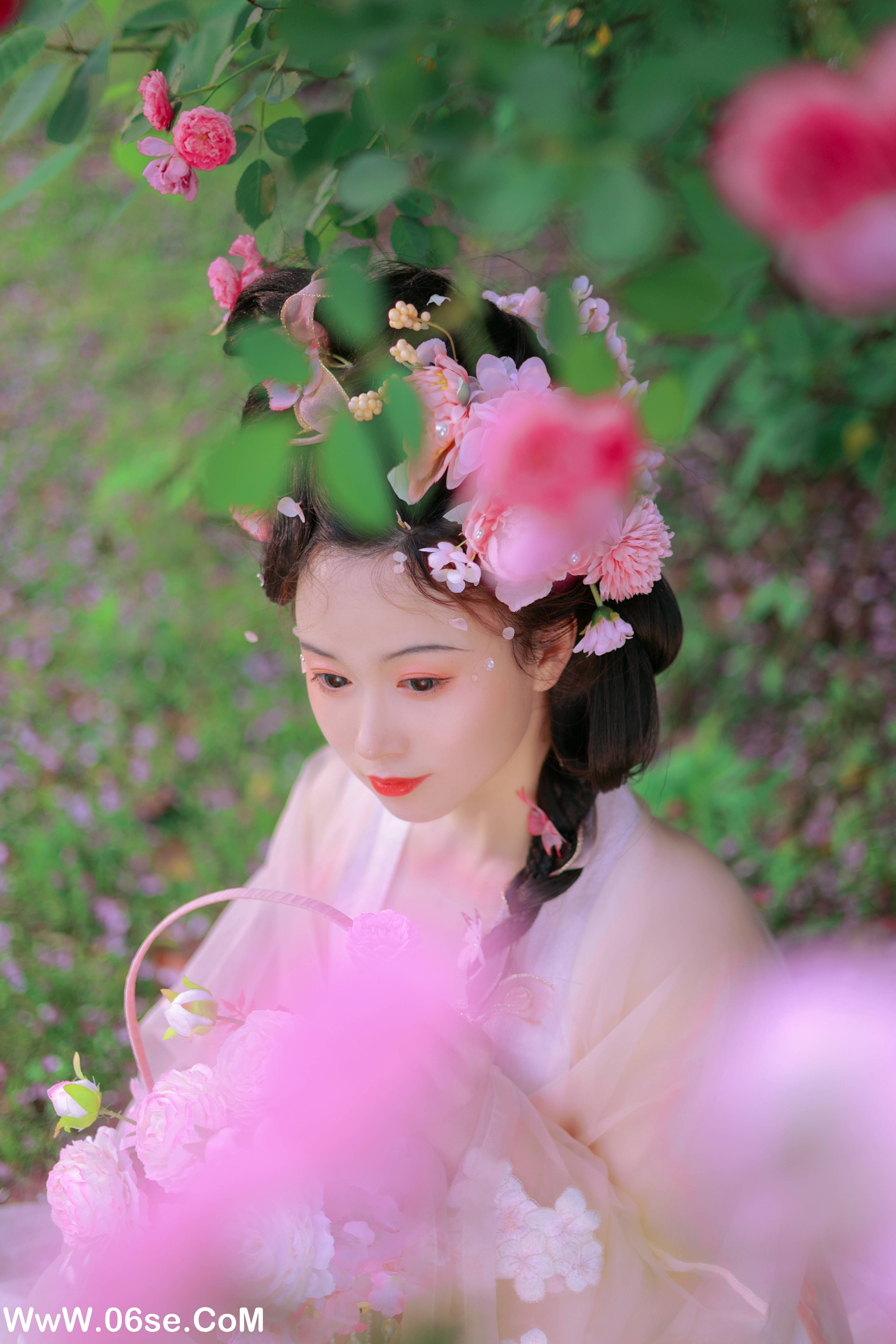 图片[26]-[YITUYU艺图语]2022.06.18 蔷薇花神 笑笑[35P-303.54MB]-六色网