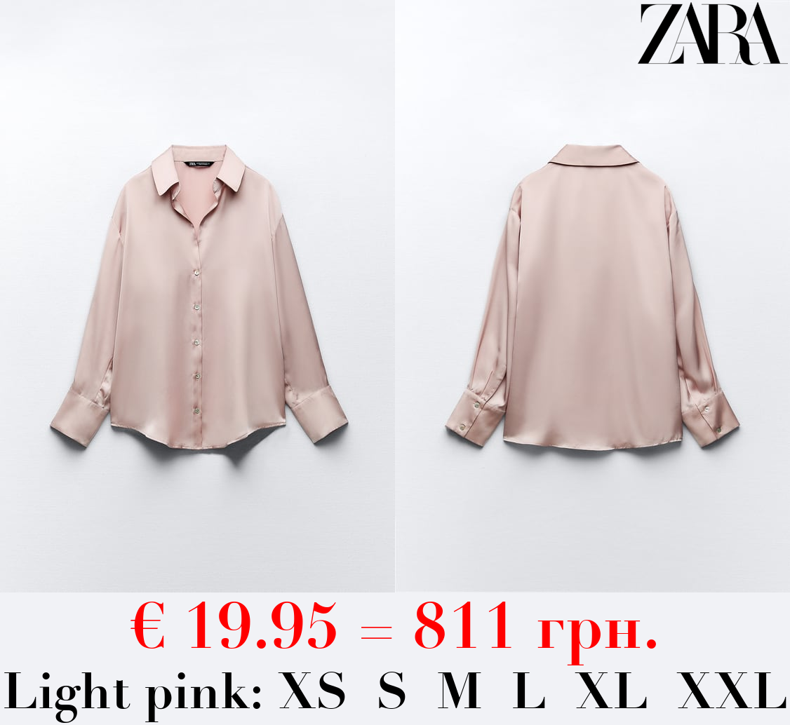 FLOWING SATIN SHIRT