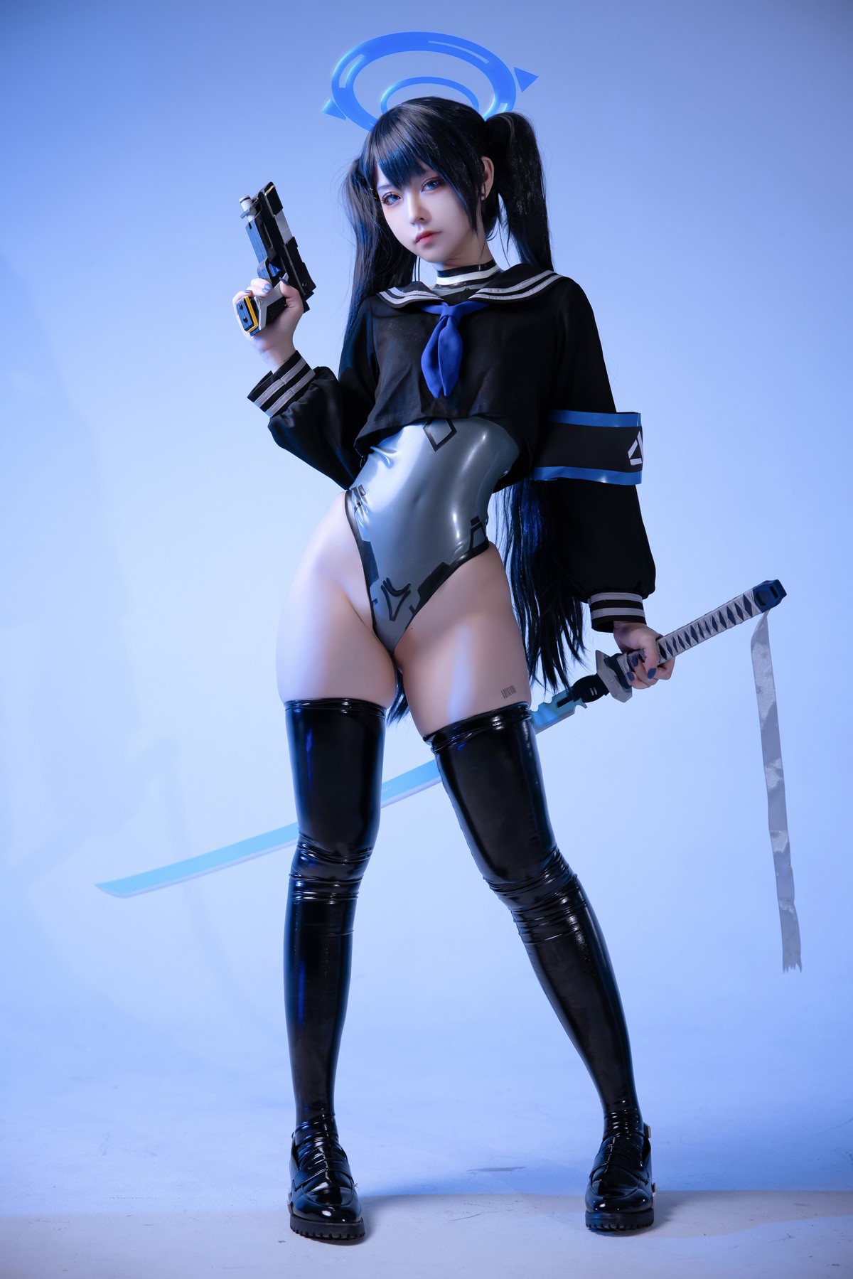 Cosplay G44不会受伤 碧蓝档案 猫塚响 24