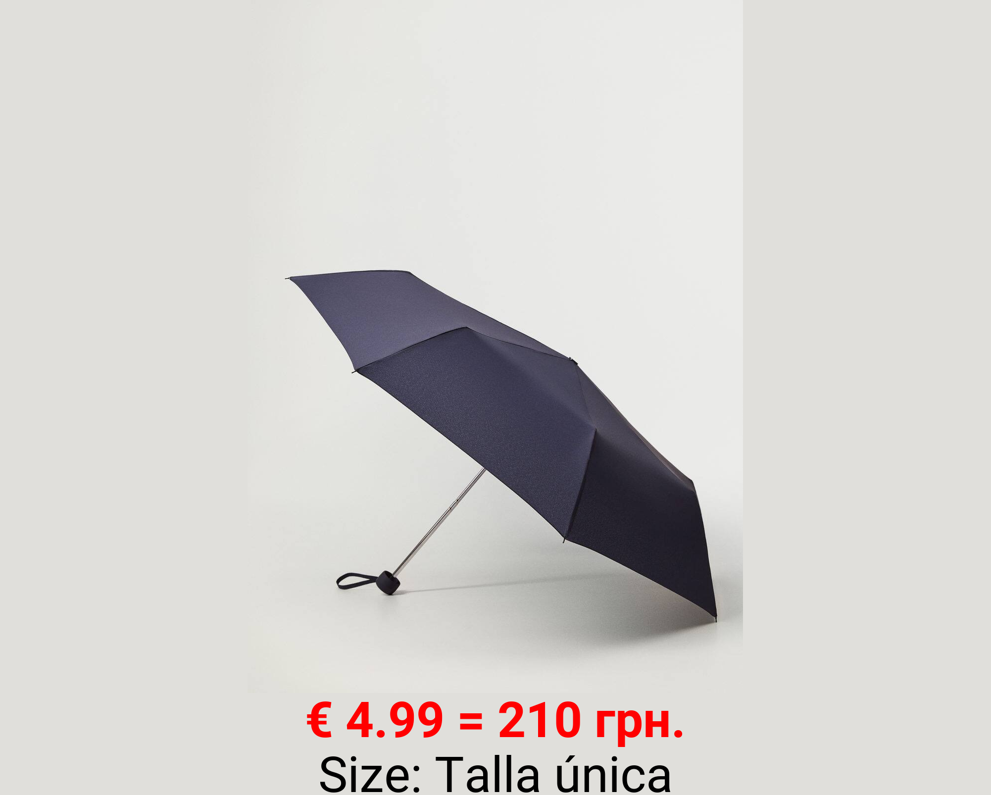 Paraguas plegable liso