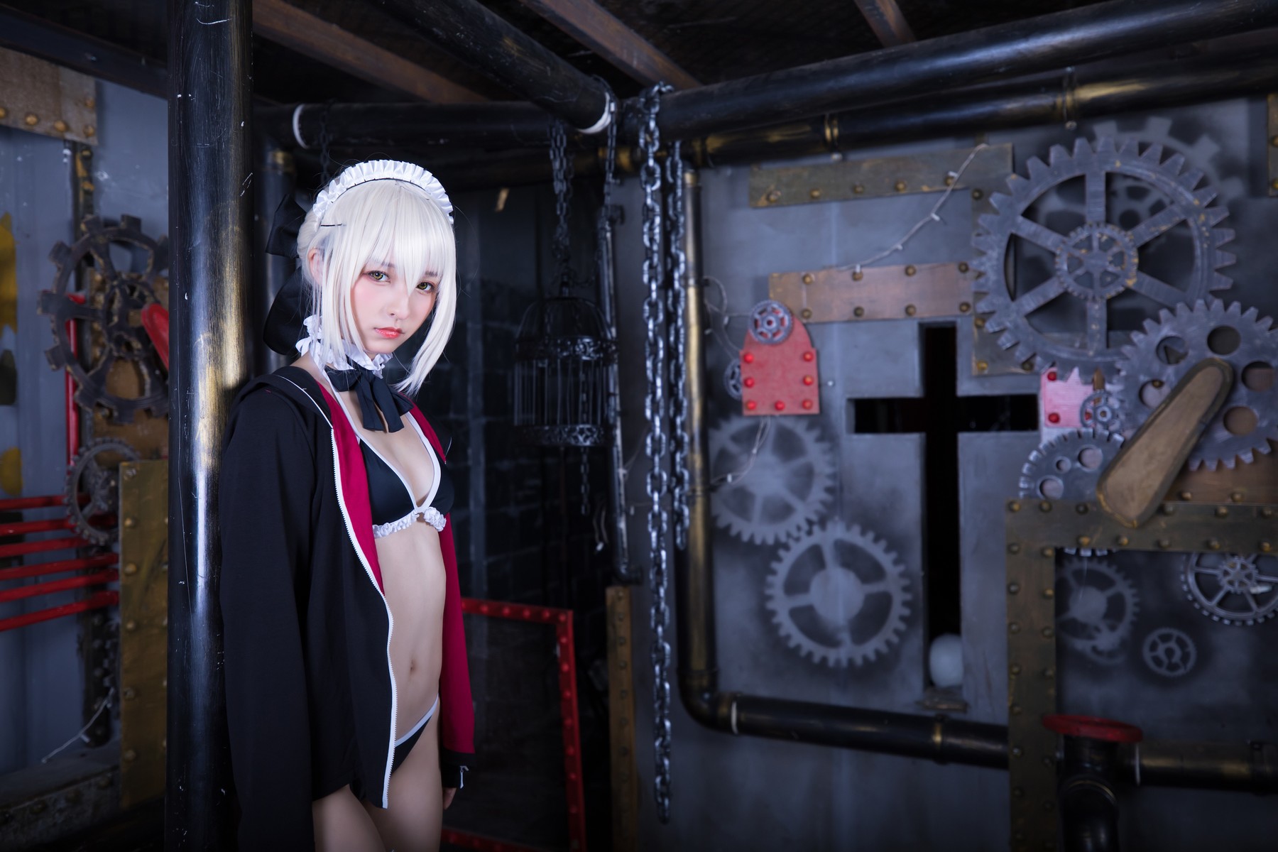 Cosplay 神楽坂真冬 绝对服从 3