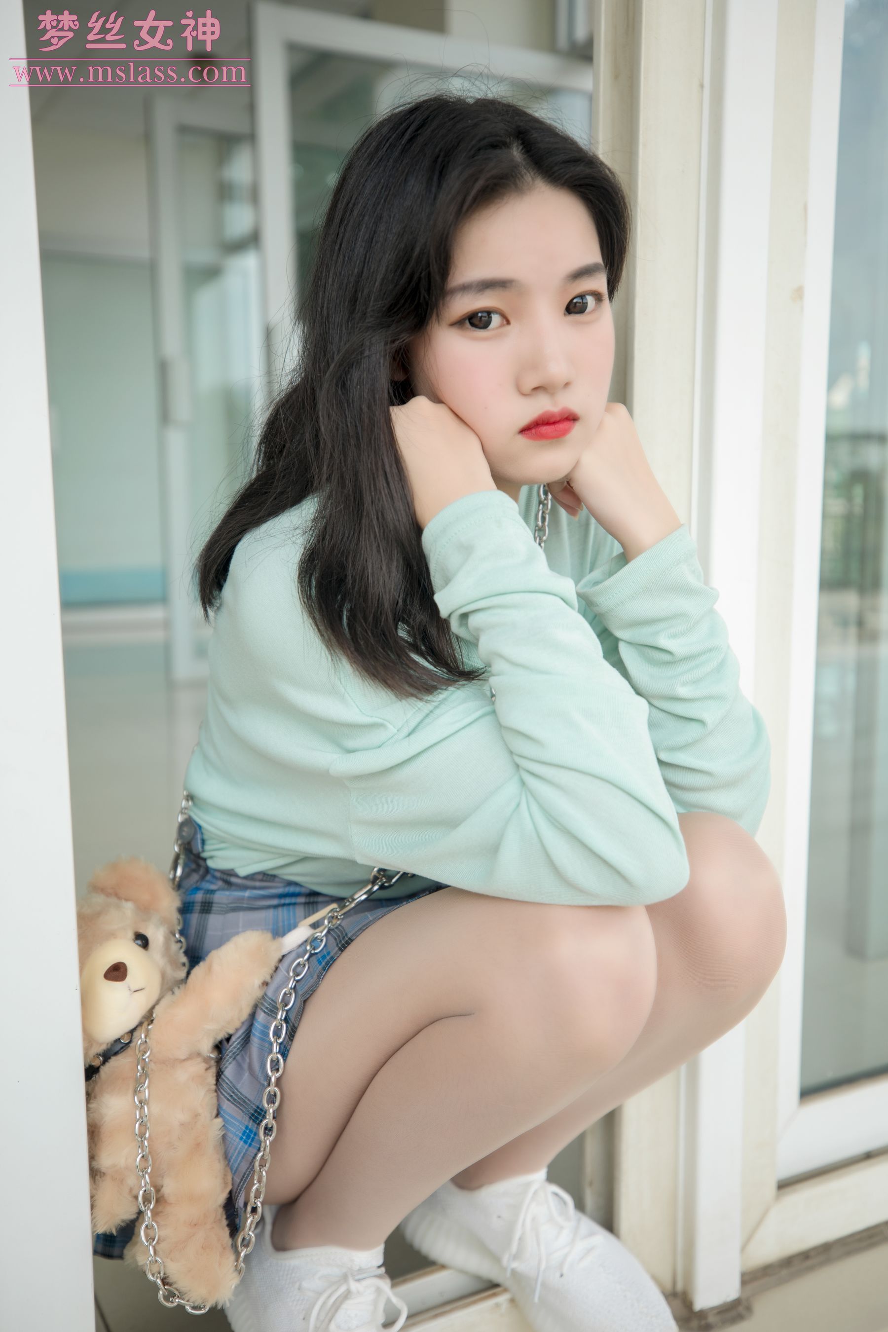 [梦丝女神MSLASS]_酥酥_恬静的小白鞋丝袜-写真图集共63P 8