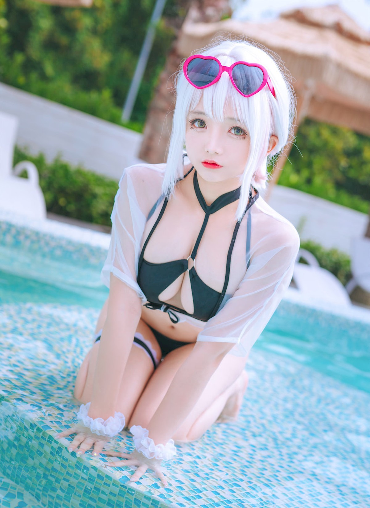 Cosplay 日奈娇 天狼星泳装 39
